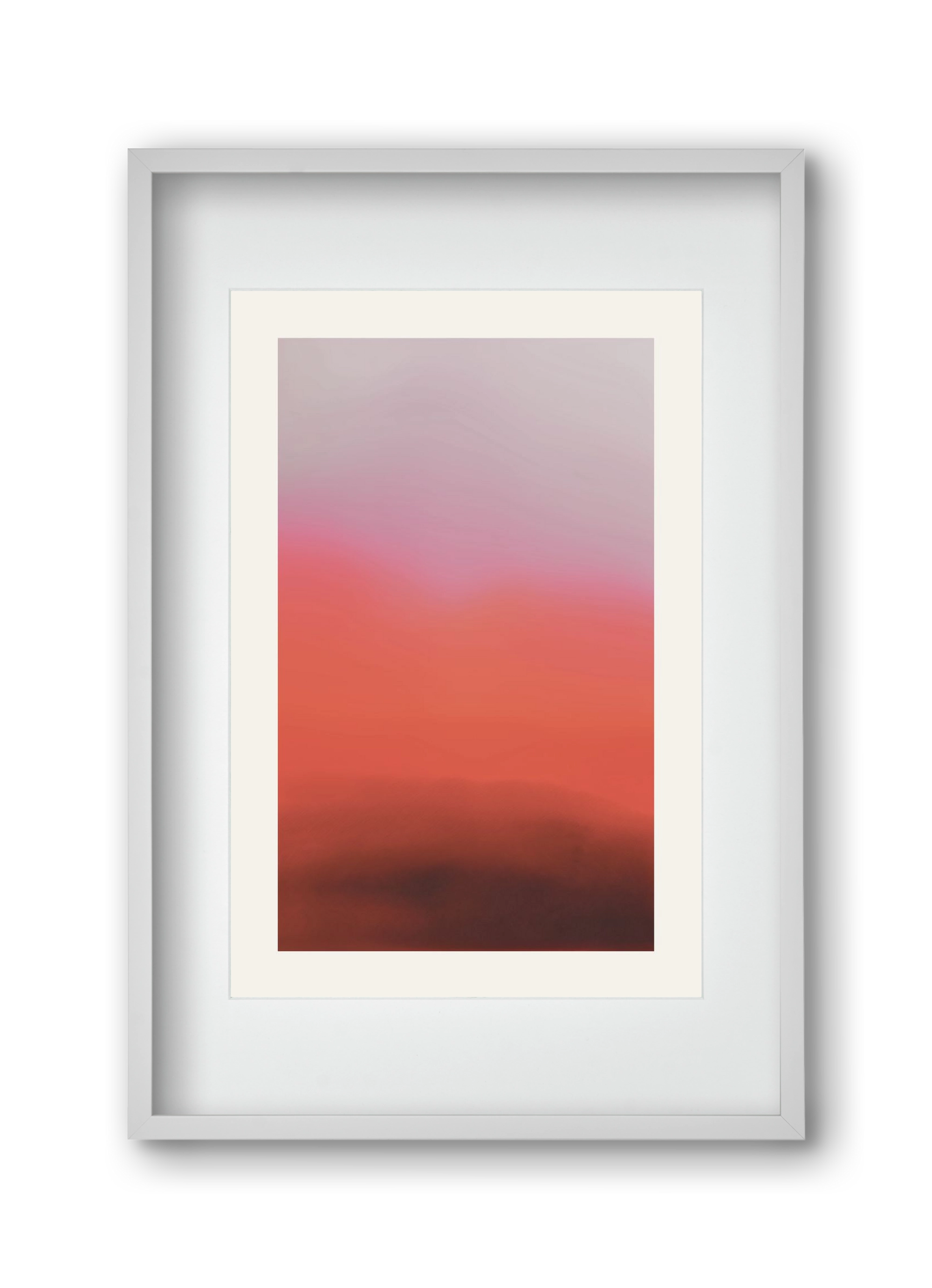 Blush, 30x45 cm (20x30 cm), Fehér keret, paszpartuval