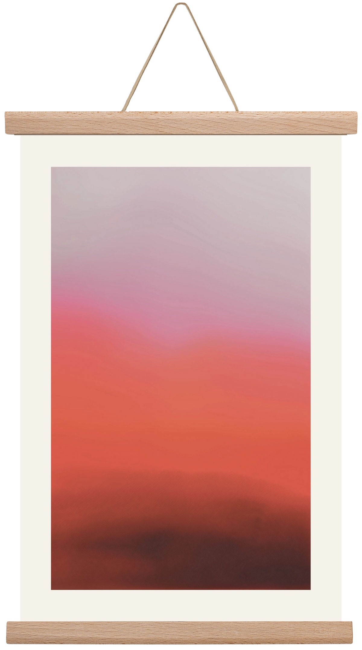 Blush, 30x45 cm (30x45 cm), Tölgy akasztó