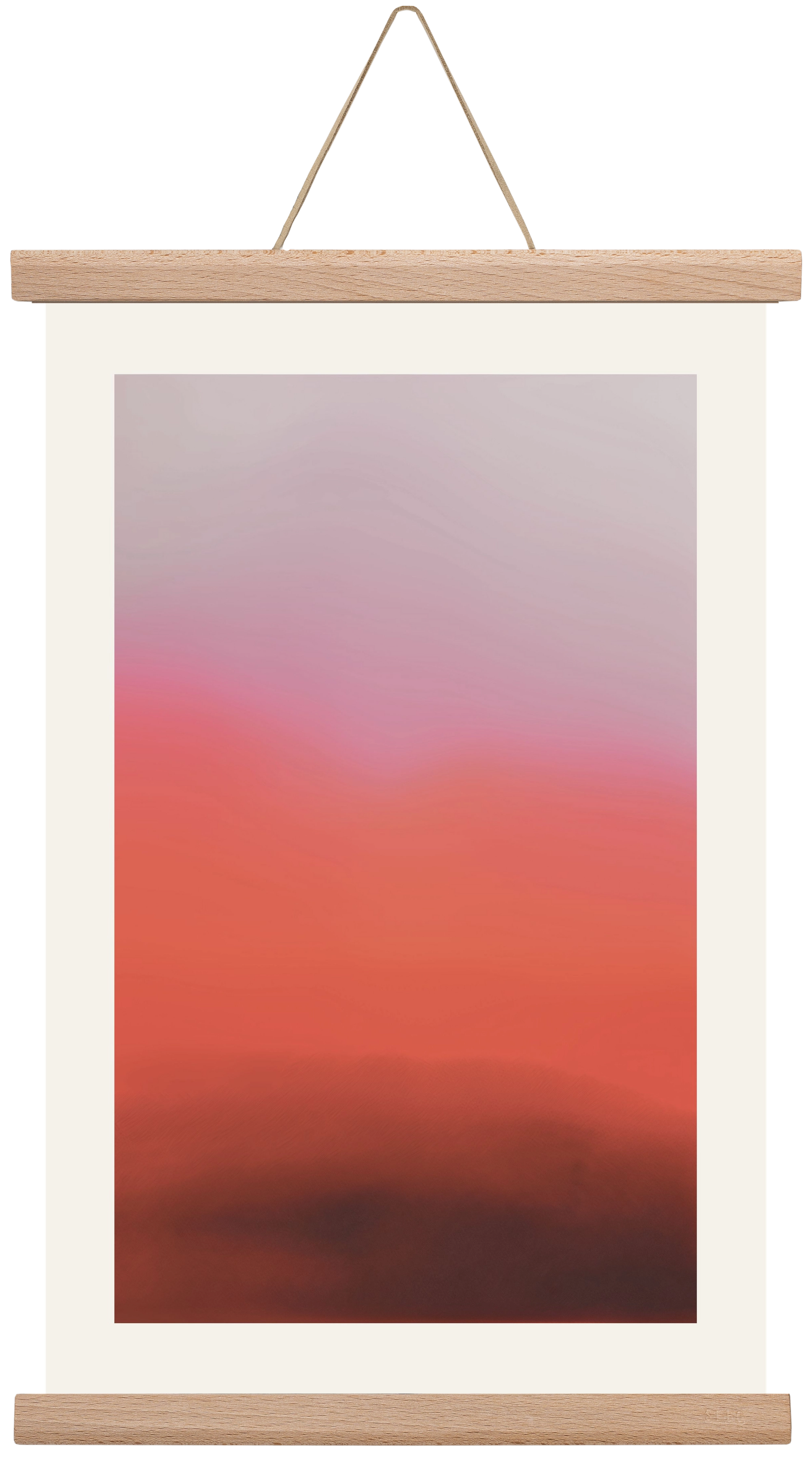 Blush, 30x45 cm (30x45 cm), Tölgy akasztó