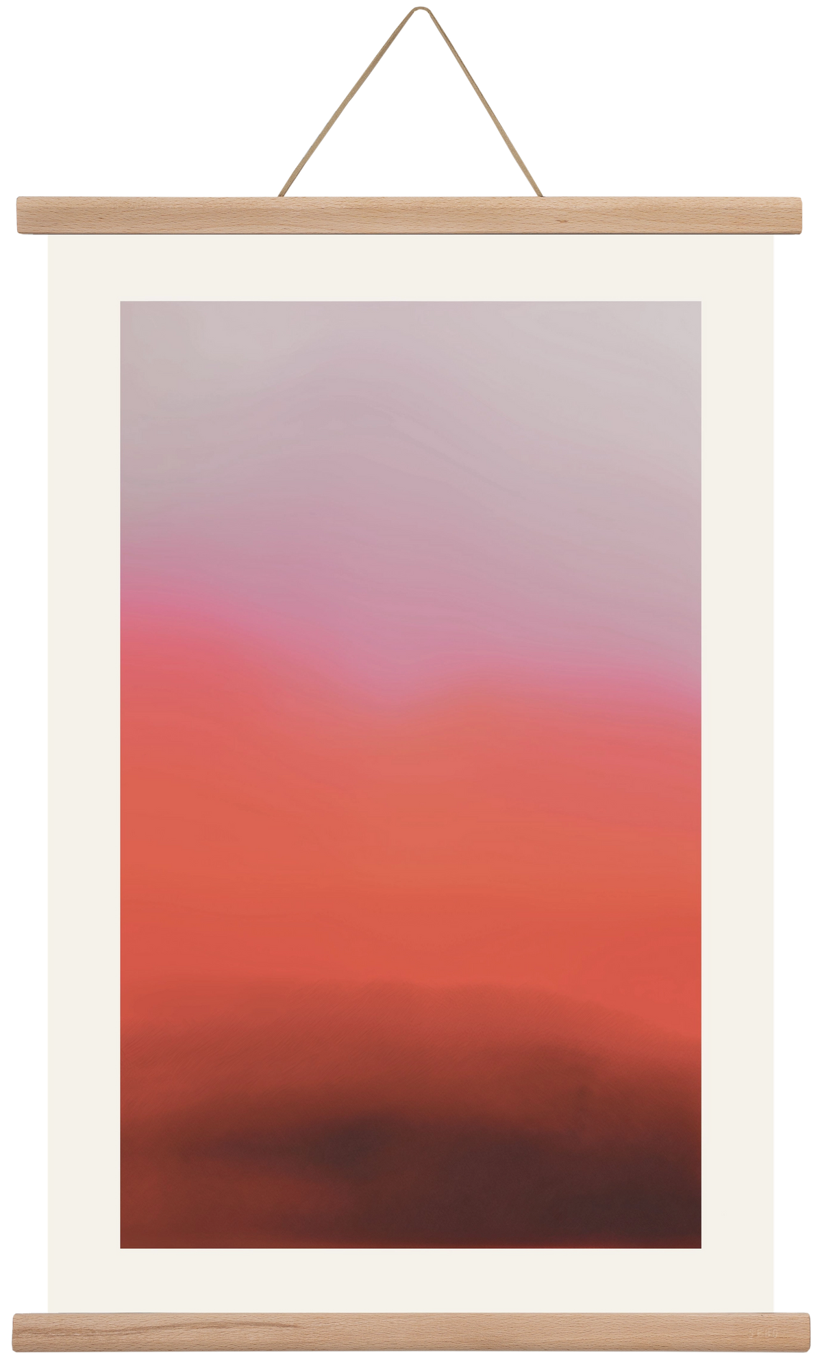 Blush, 40x60 cm (40x60 cm), Tölgy akasztó