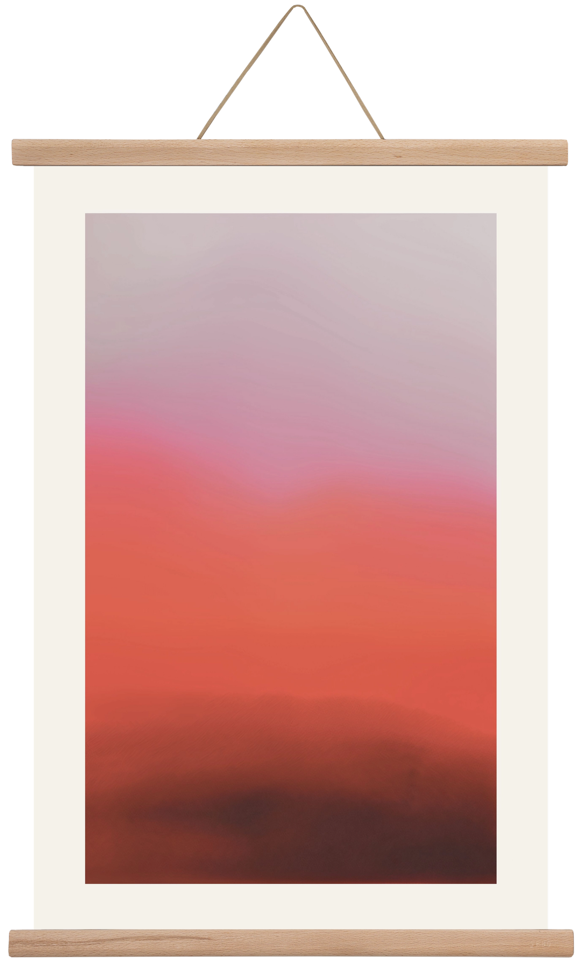 Blush, 40x60 cm (40x60 cm), Tölgy akasztó