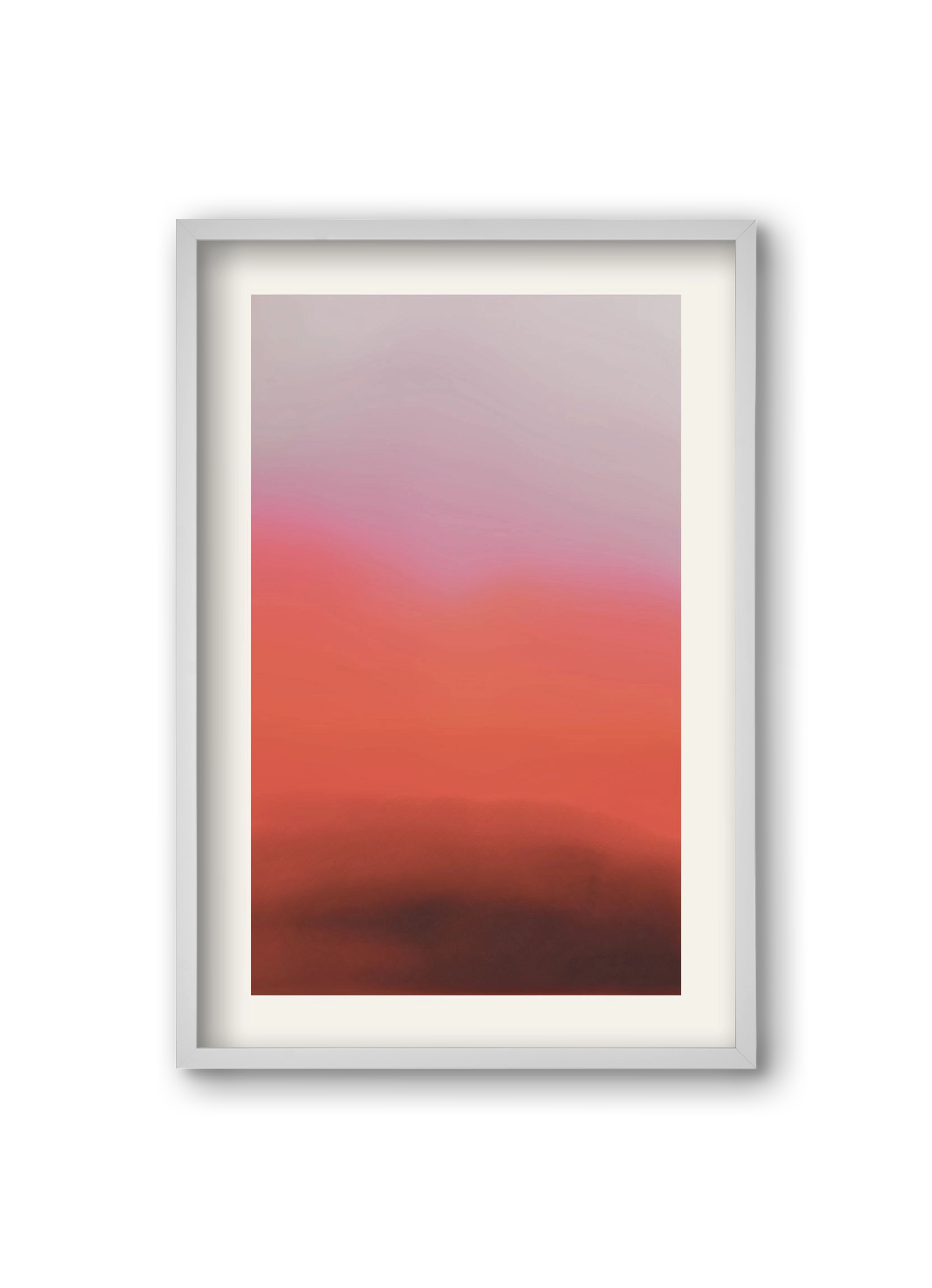 Blush, 20x30 cm (20x30 cm), Fehér keret