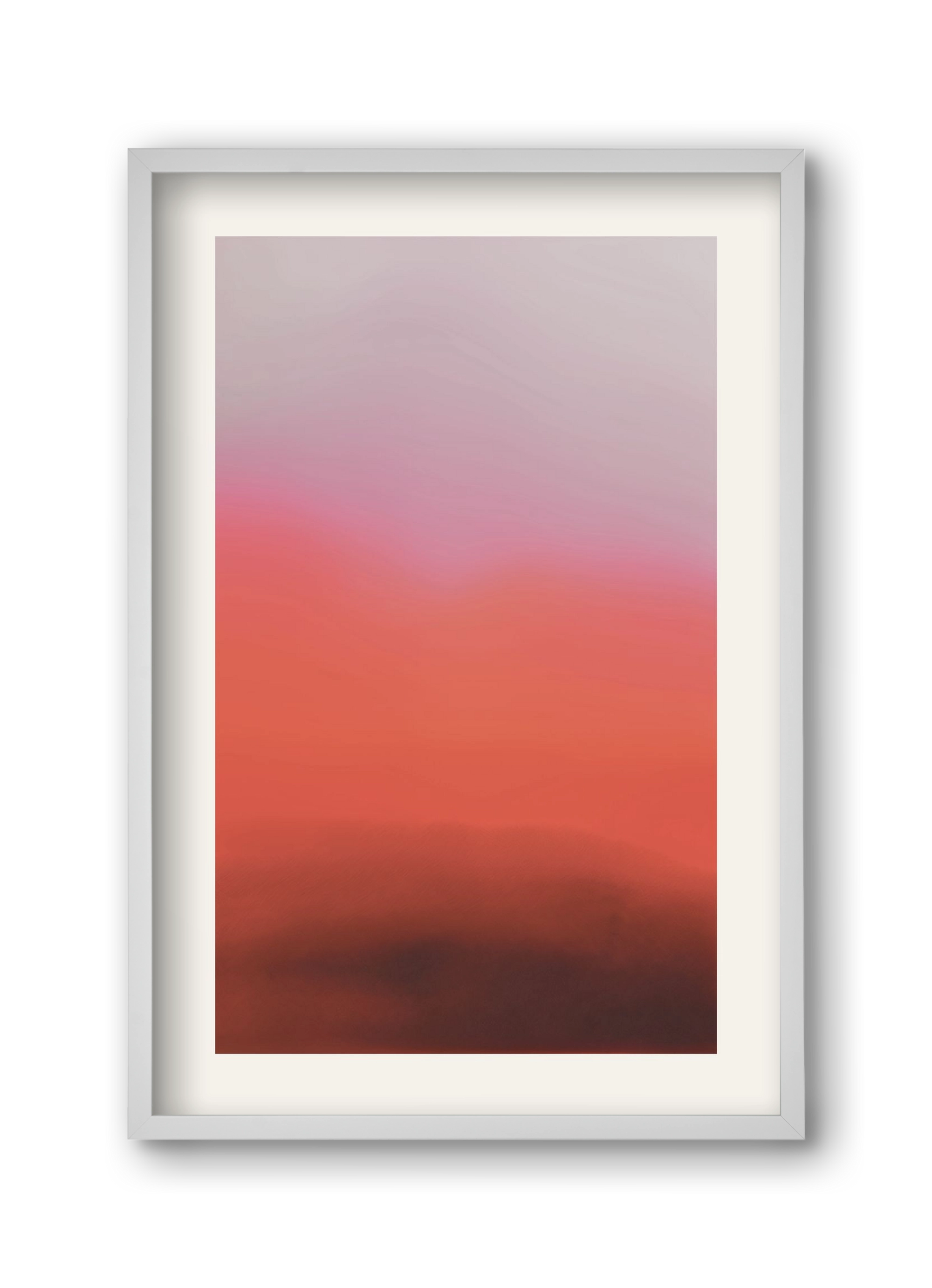 Blush, 30x45 cm (30x45 cm), Fehér keret