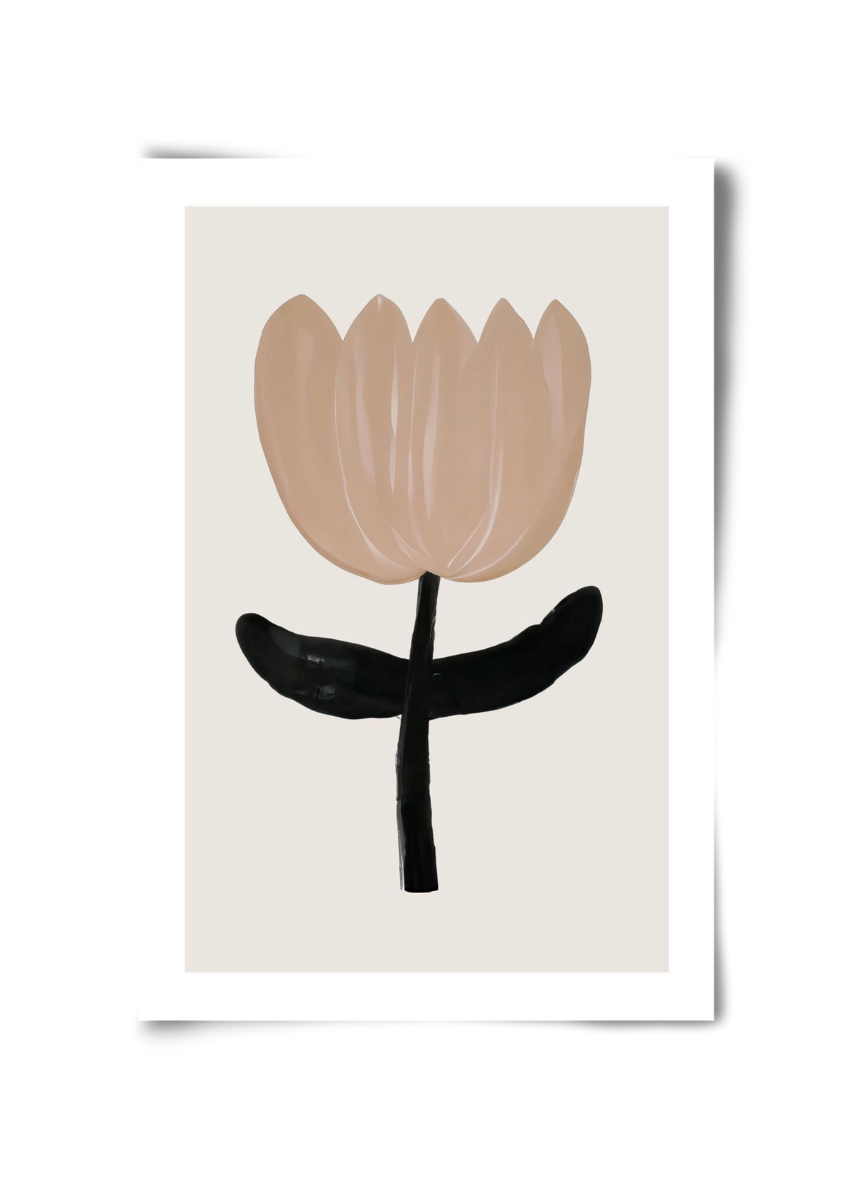 Minimal bloom, 30x45 cm, Keret nélkül