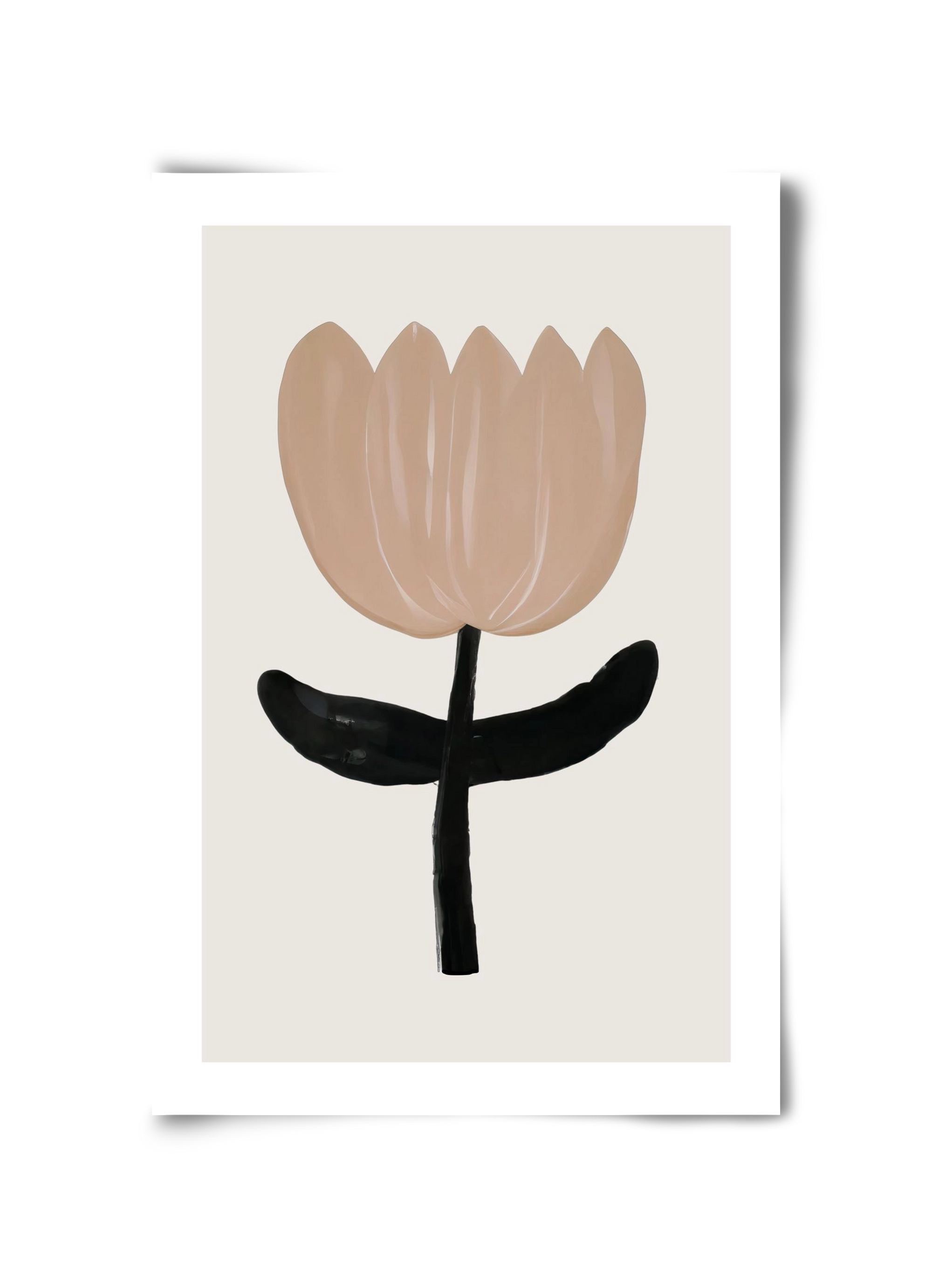 Minimal bloom, 30x45 cm, Keret nélkül