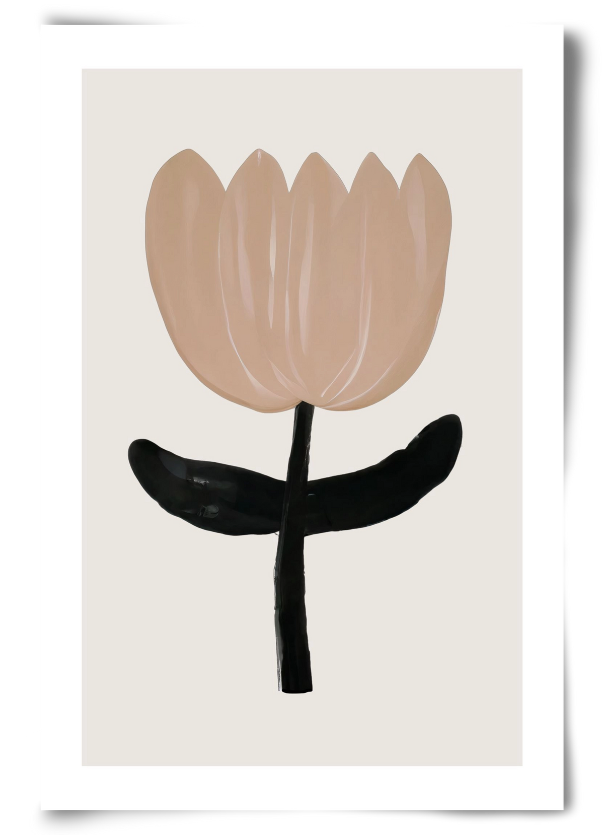 Minimal bloom, 60x90 cm, Keret nélkül