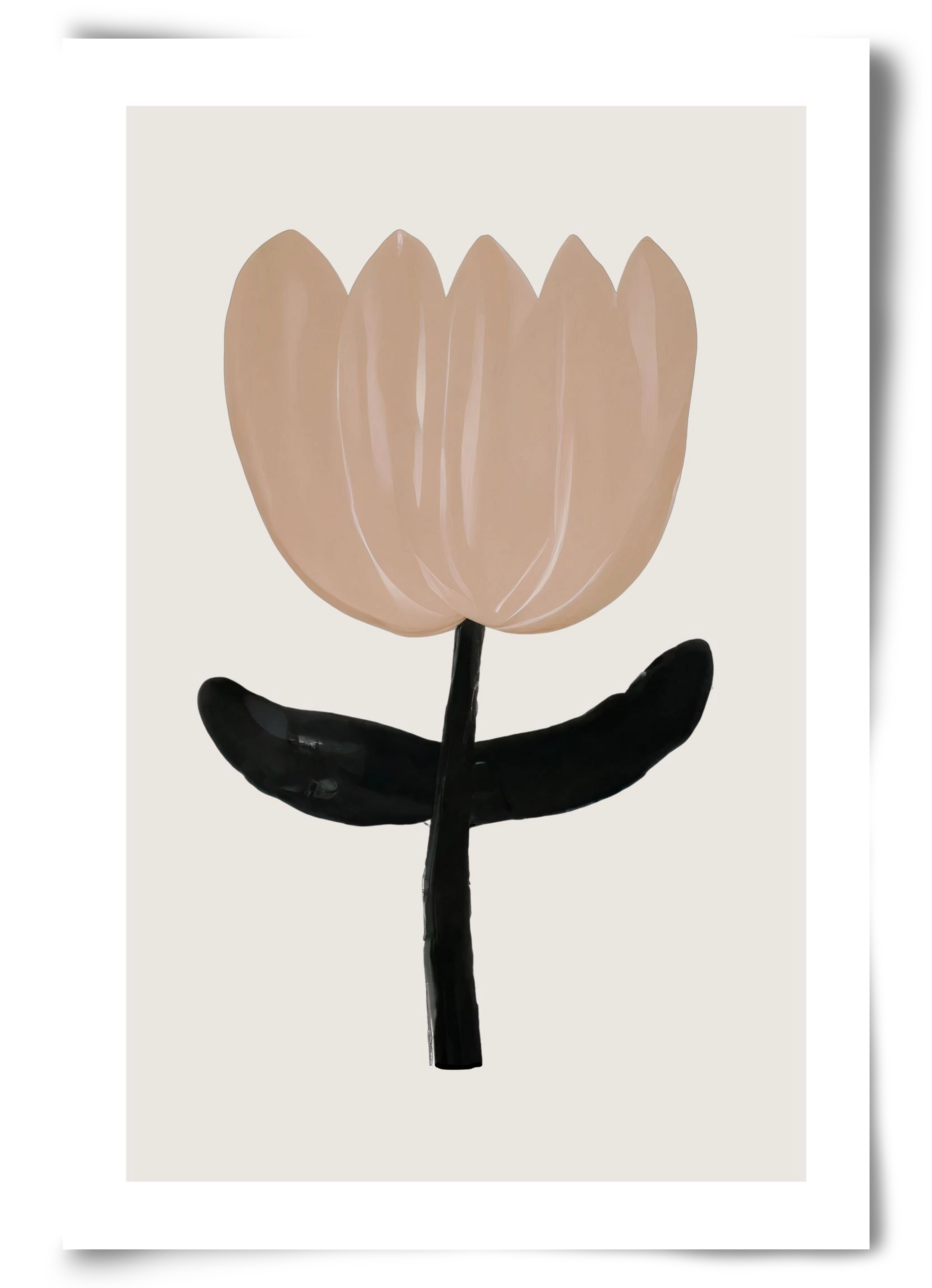 Minimal bloom, 60x90 cm, Keret nélkül