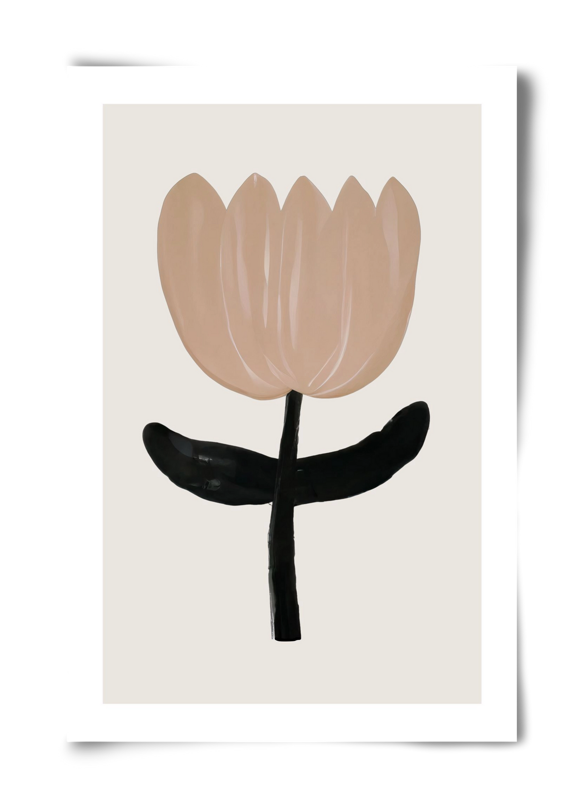 Minimal bloom, 40x60 cm, Keret nélkül