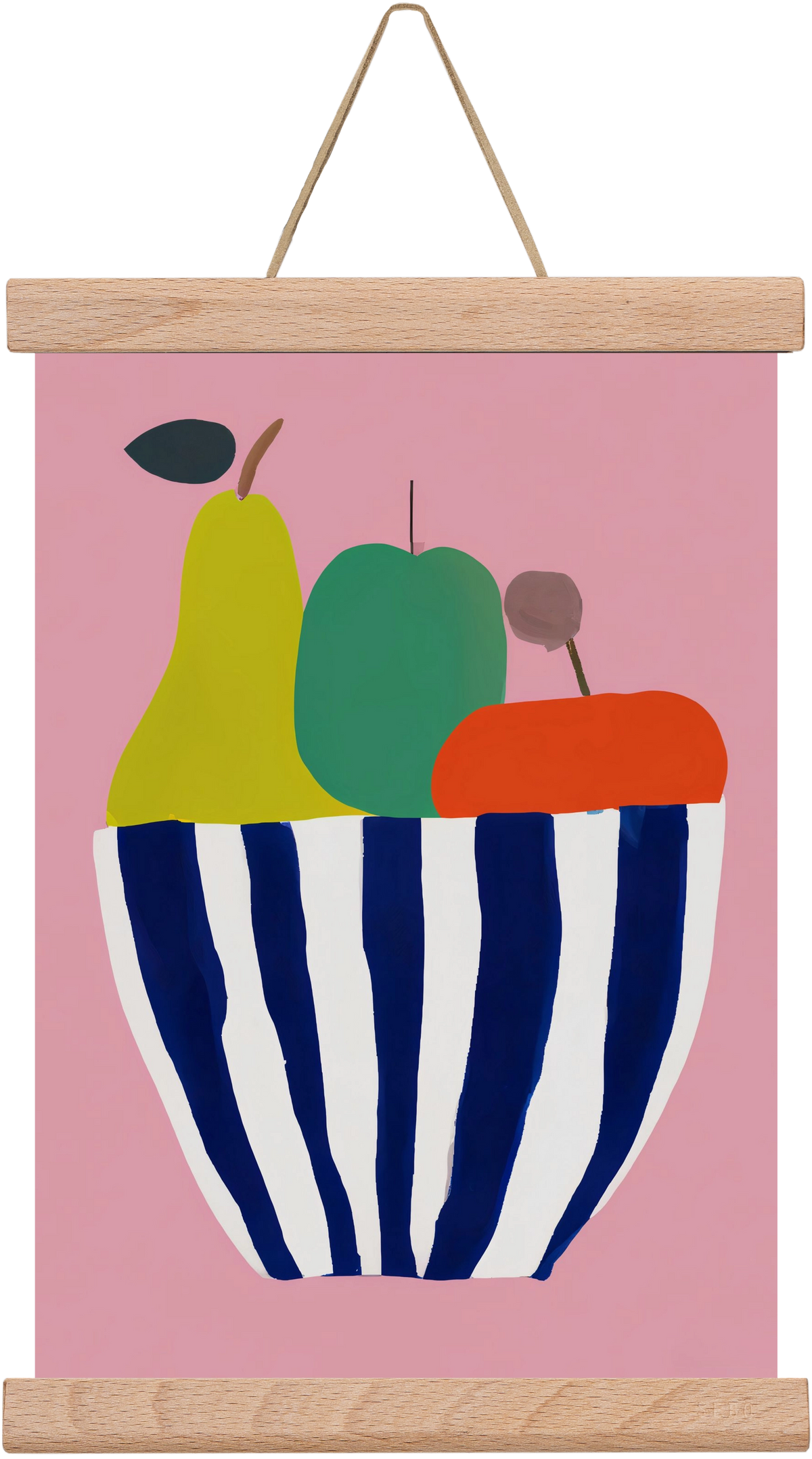 Tutti frutti, 20x30 cm (20x30 cm), Tölgy akasztó