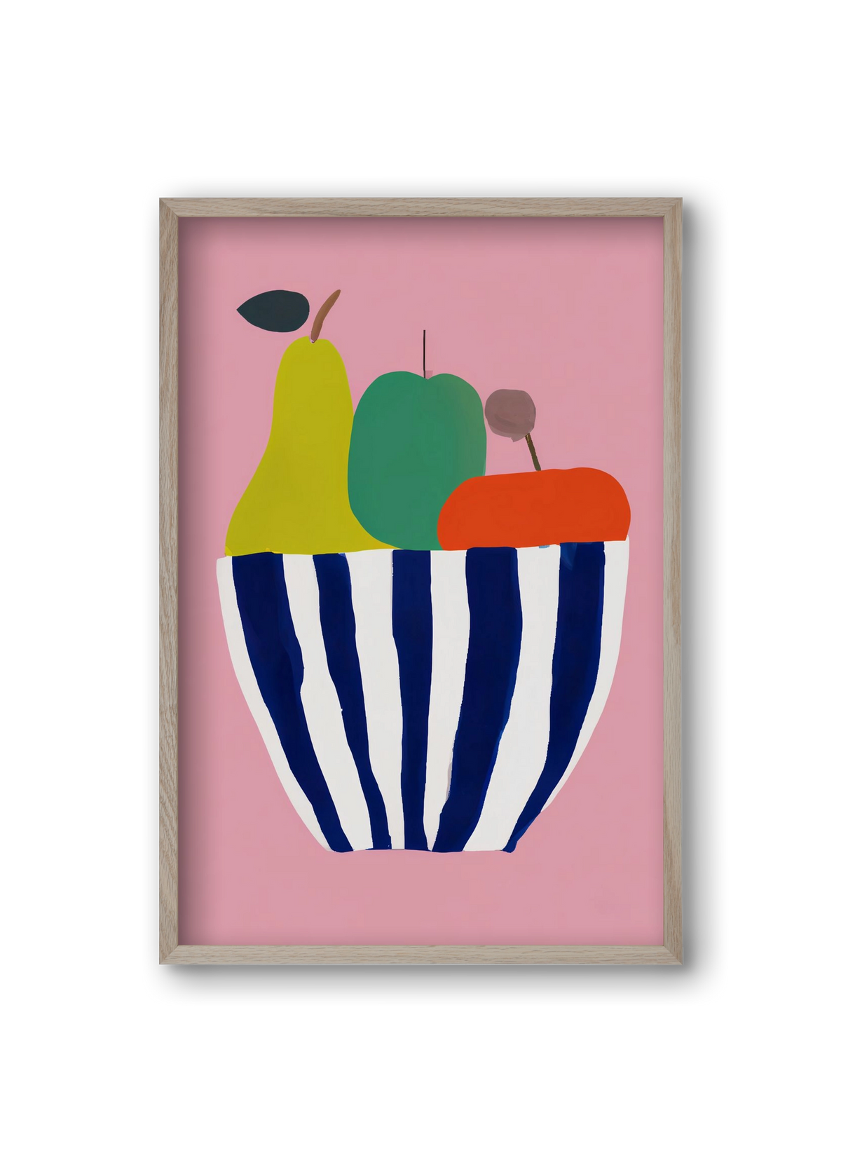 Tutti frutti, 20x30 cm (20x30 cm), Tölgy keret
