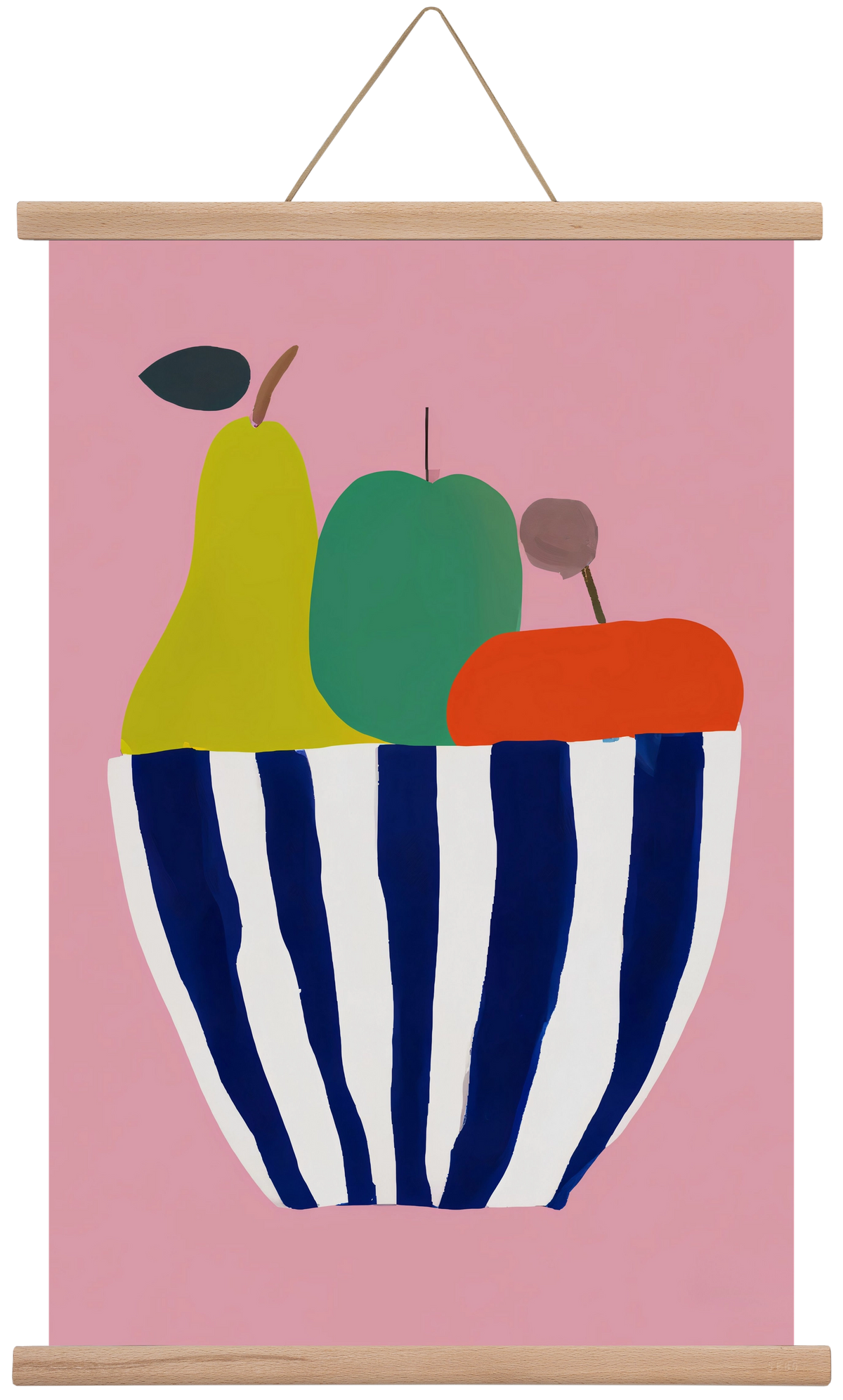 Tutti frutti, 40x60 cm (40x60 cm), Tölgy akasztó