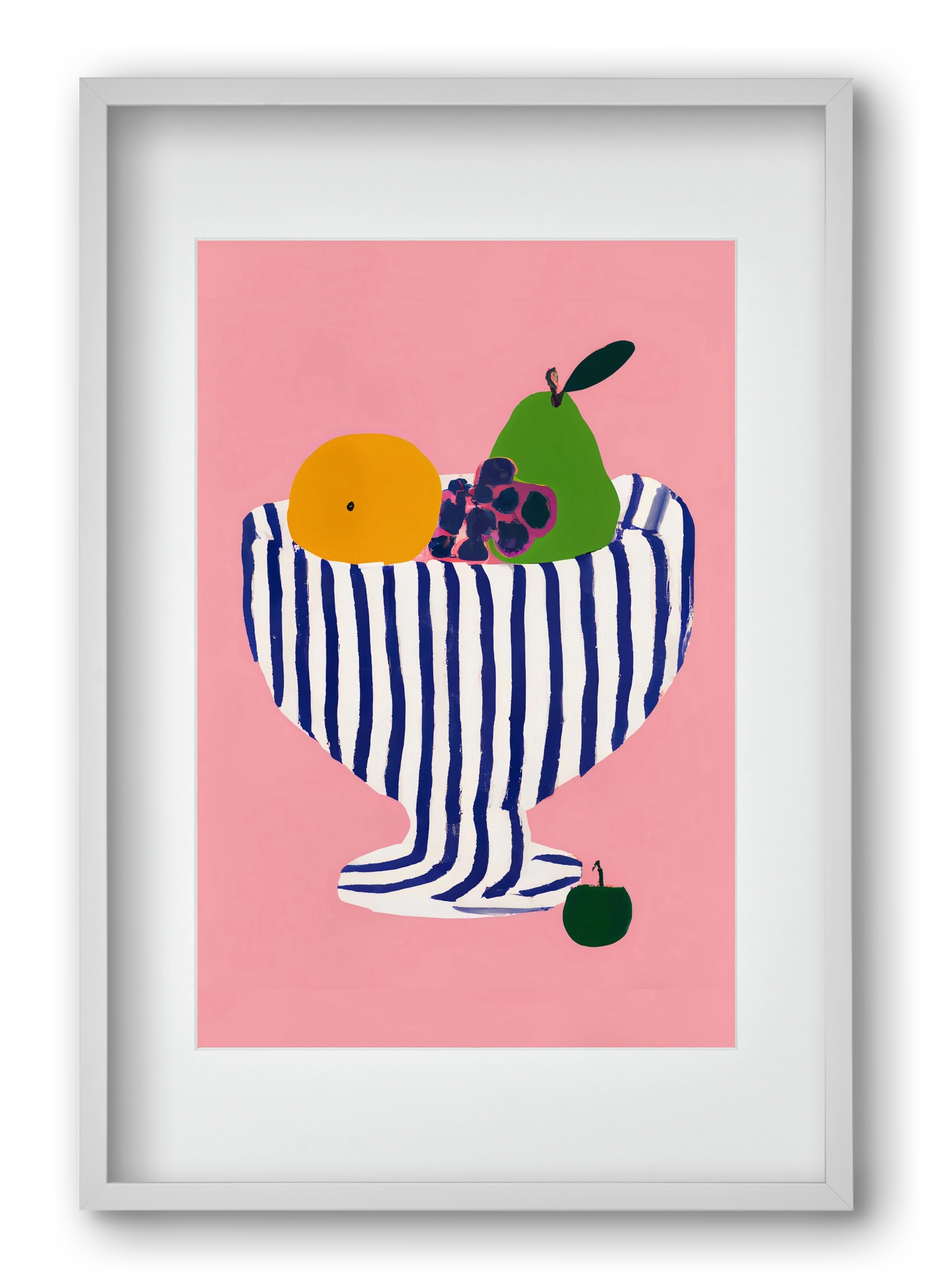 Heavenly harvest, 40x60 cm (30x45 cm), Fehér keret, paszpartuval