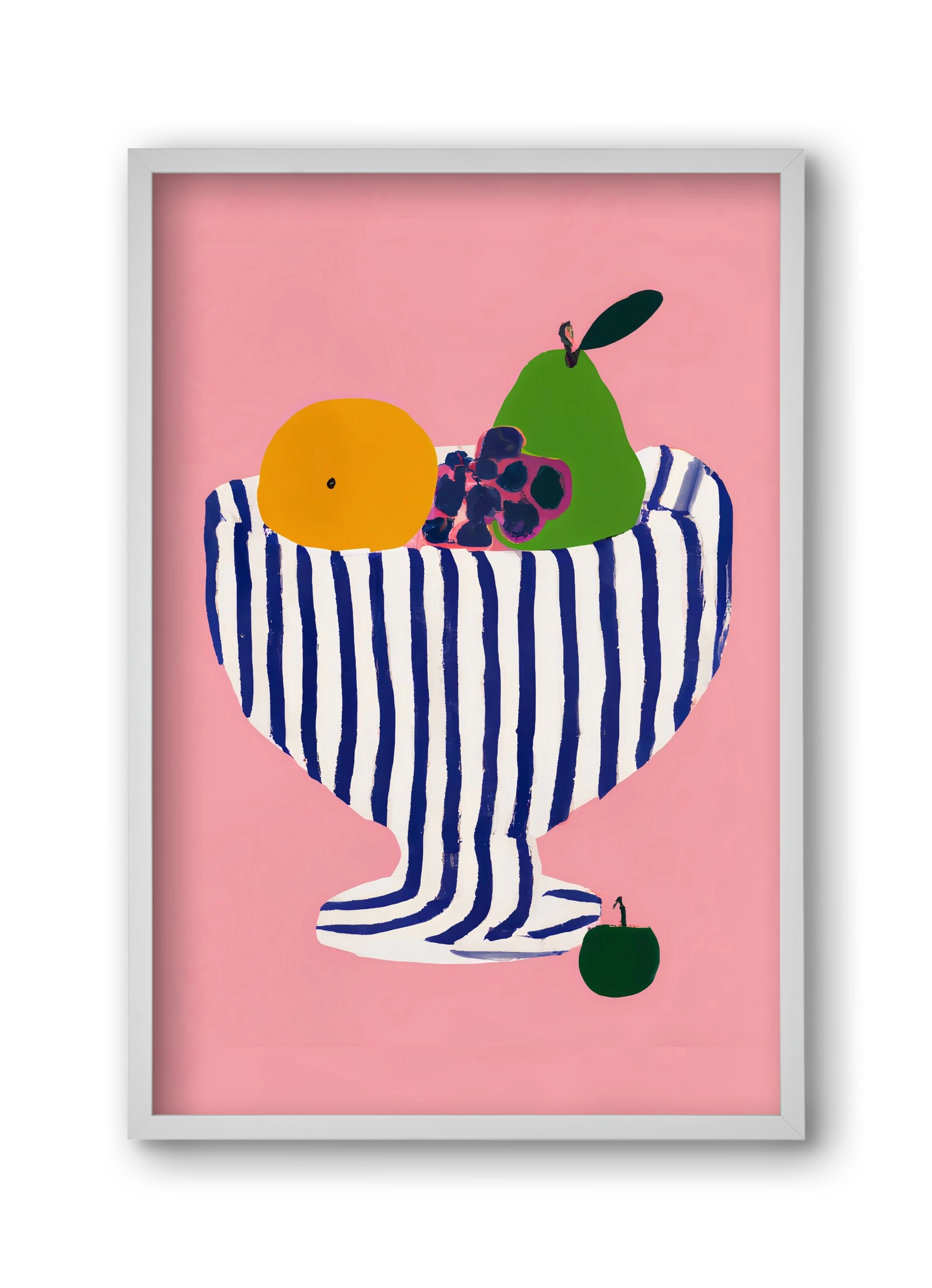 Heavenly harvest, 30x45 cm (30x45 cm), Fehér keret