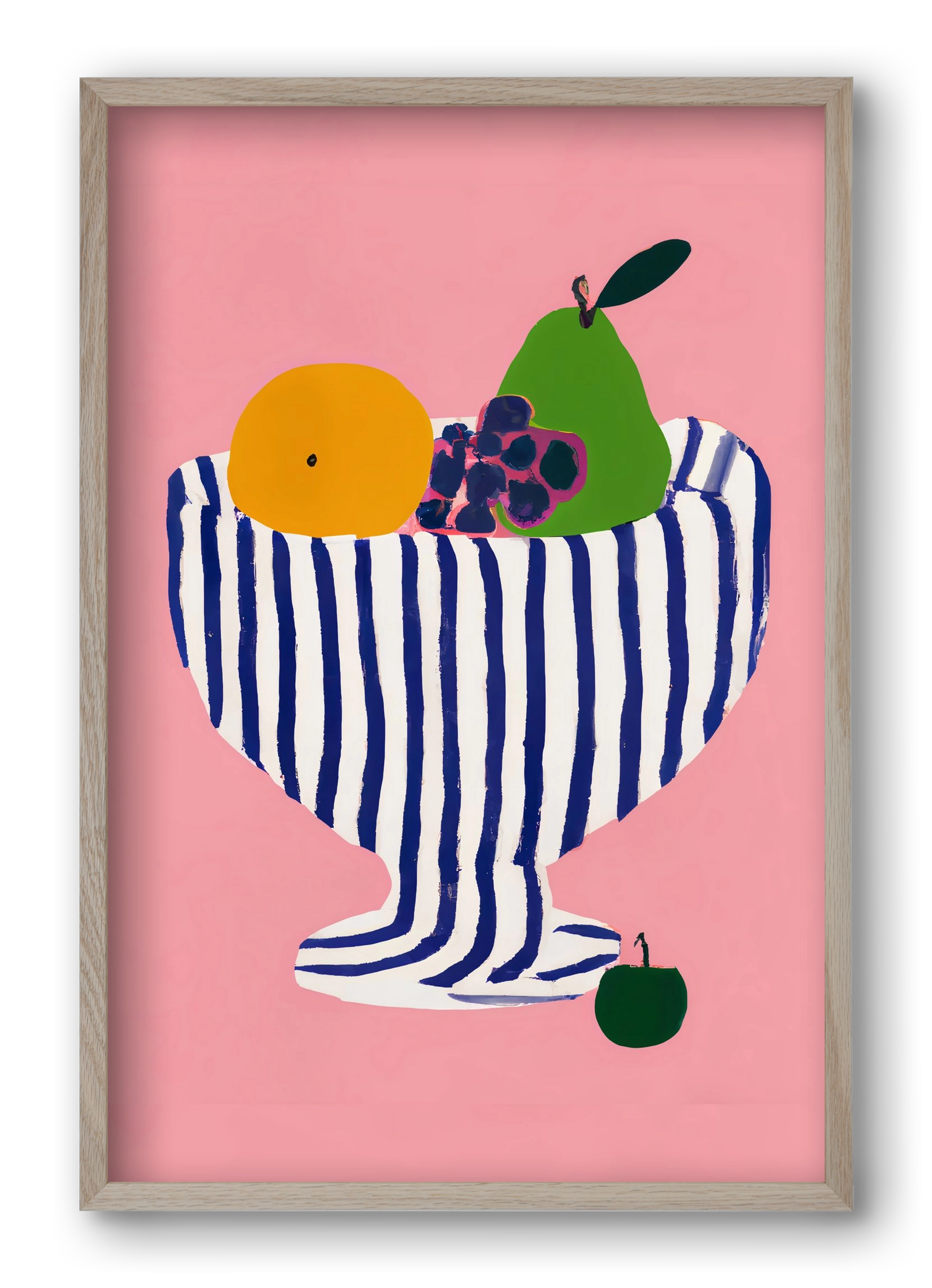 Heavenly harvest, 40x60 cm (40x60 cm), Tölgy keret