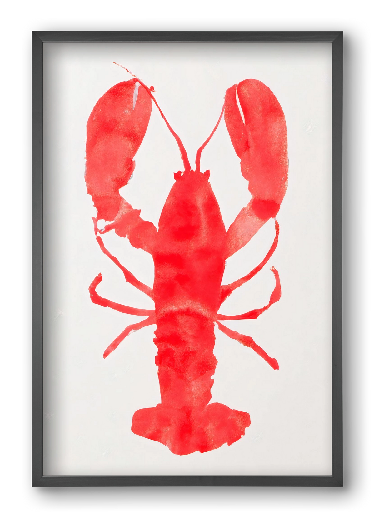 Lobster grace, 40x60 cm (40x60 cm), Fekete keret