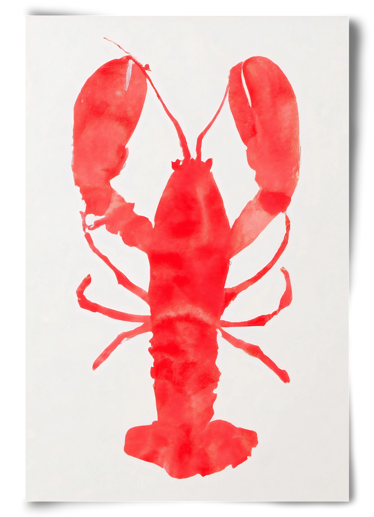 Lobster grace, 60x90 cm, Keret nélkül
