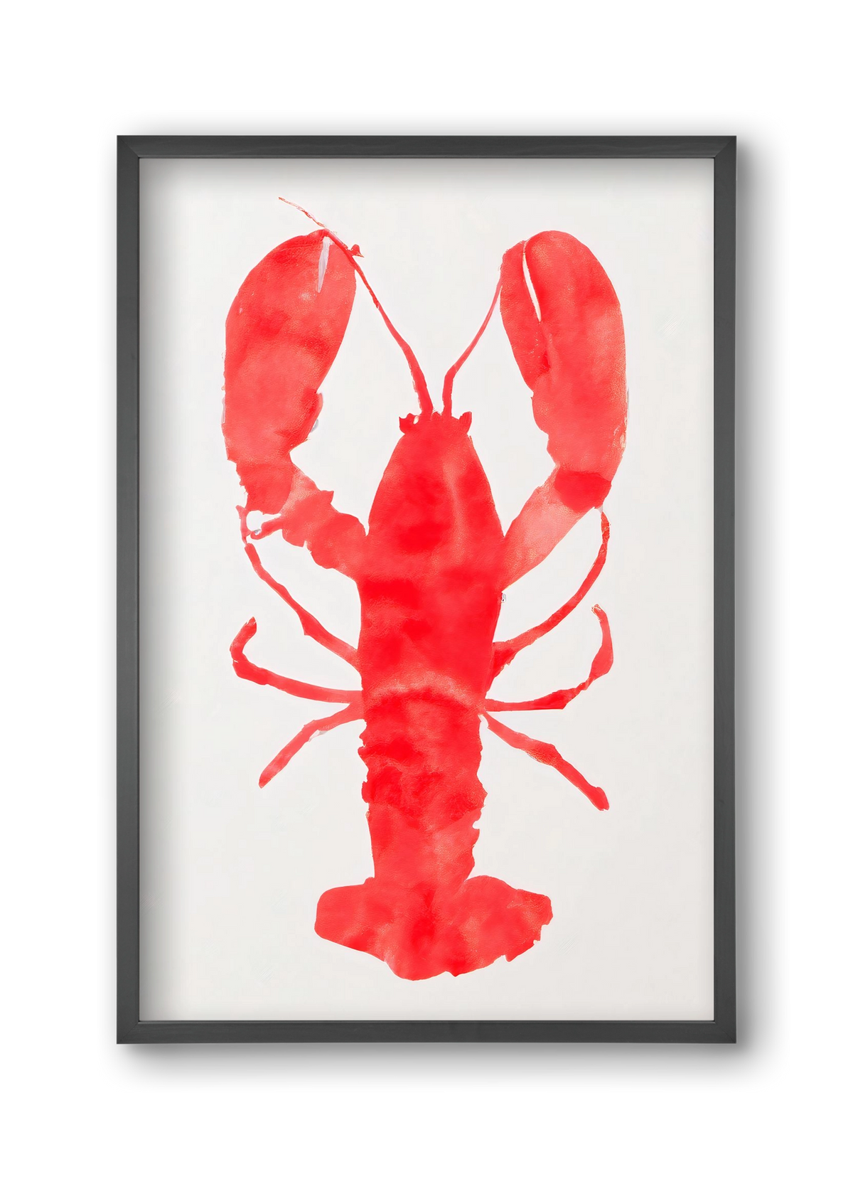 Lobster grace, 30x45 cm (30x45 cm), Fekete keret