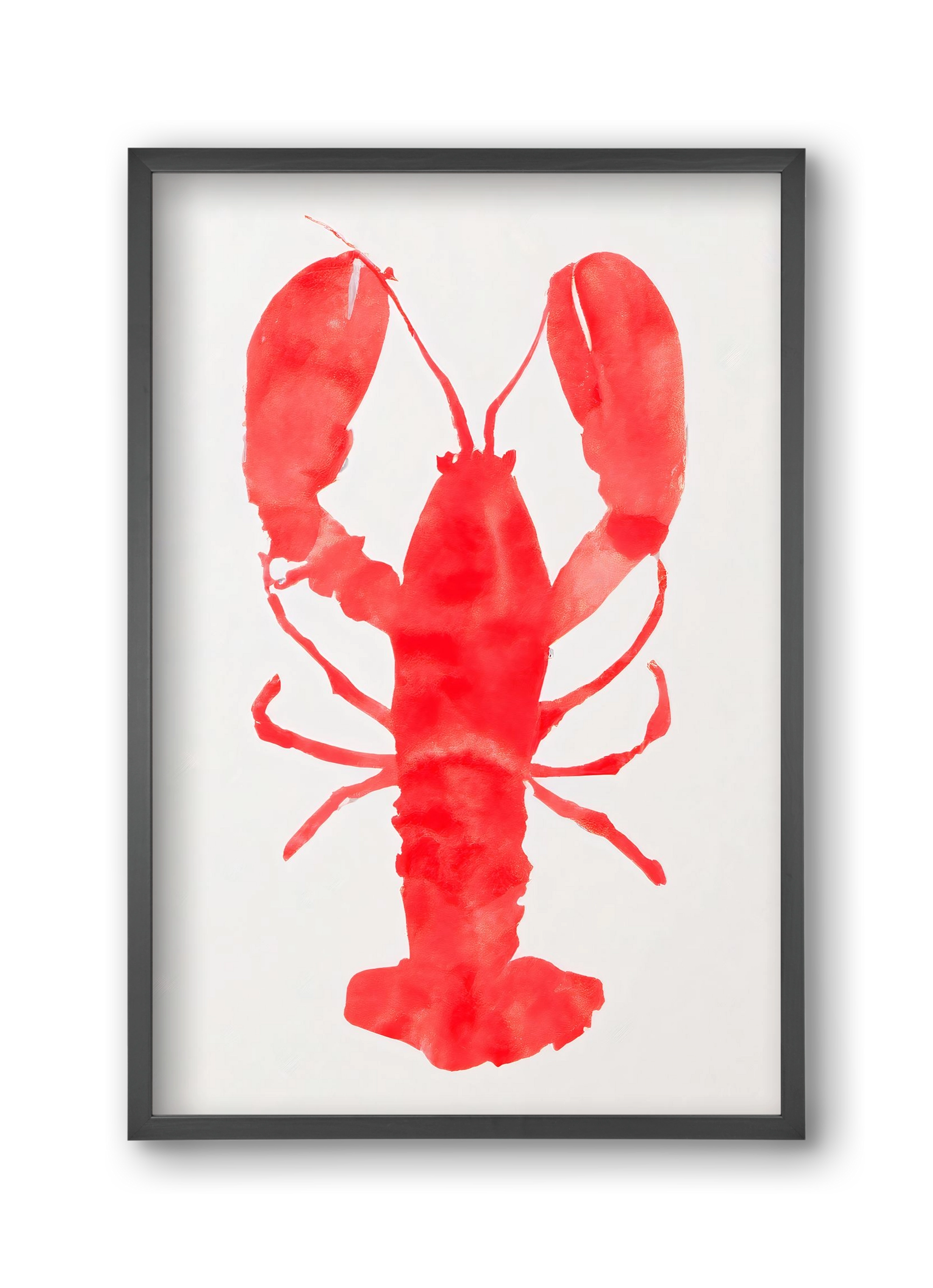 Lobster grace, 30x45 cm (30x45 cm), Fekete keret