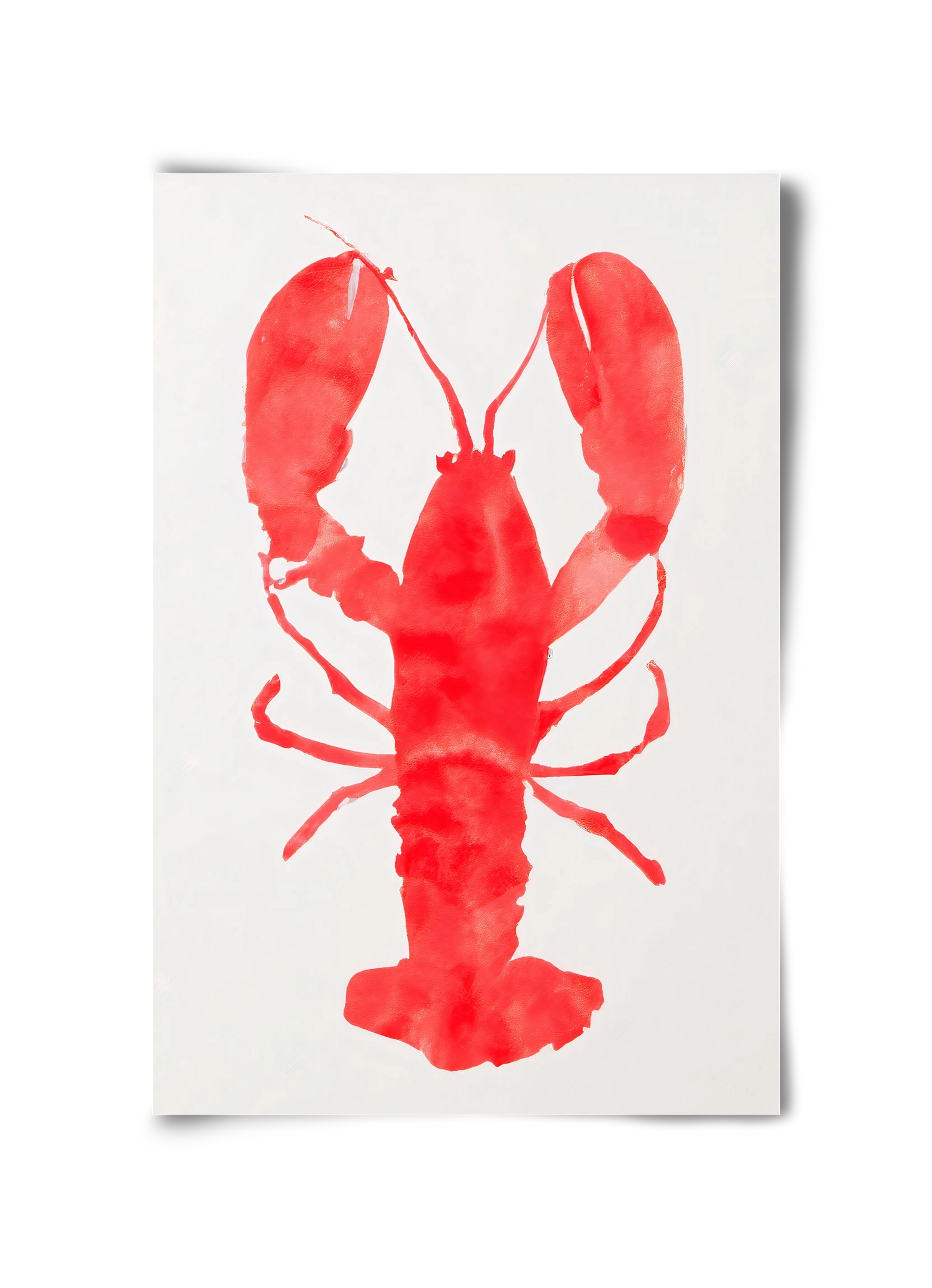 Lobster grace, 30x45 cm, Keret nélkül