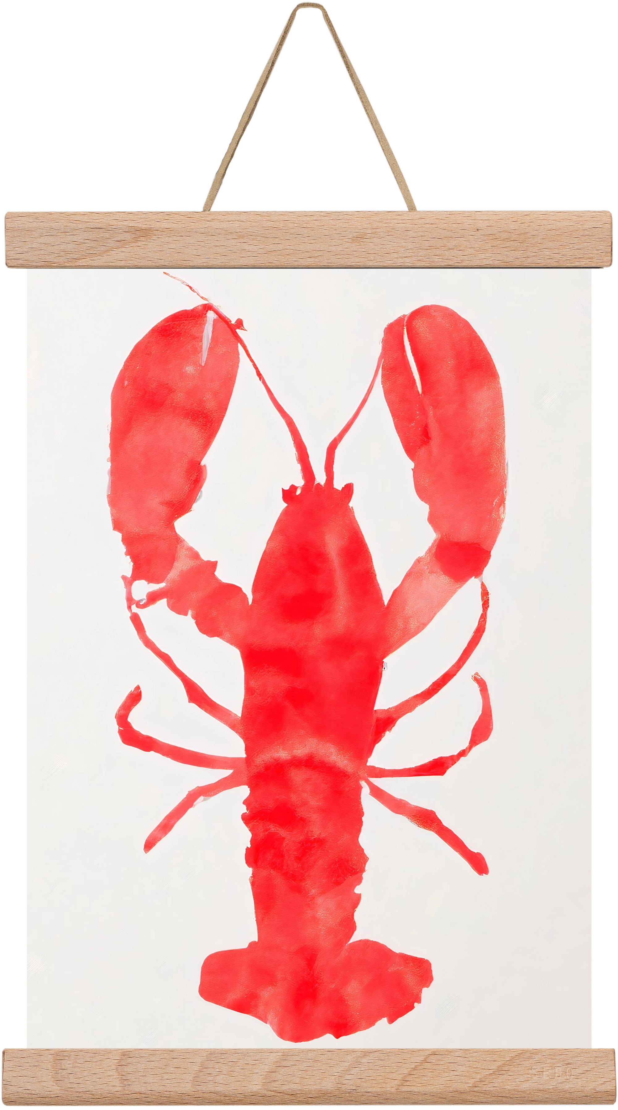 Lobster grace, 20x30 cm (20x30 cm), Tölgy akasztó