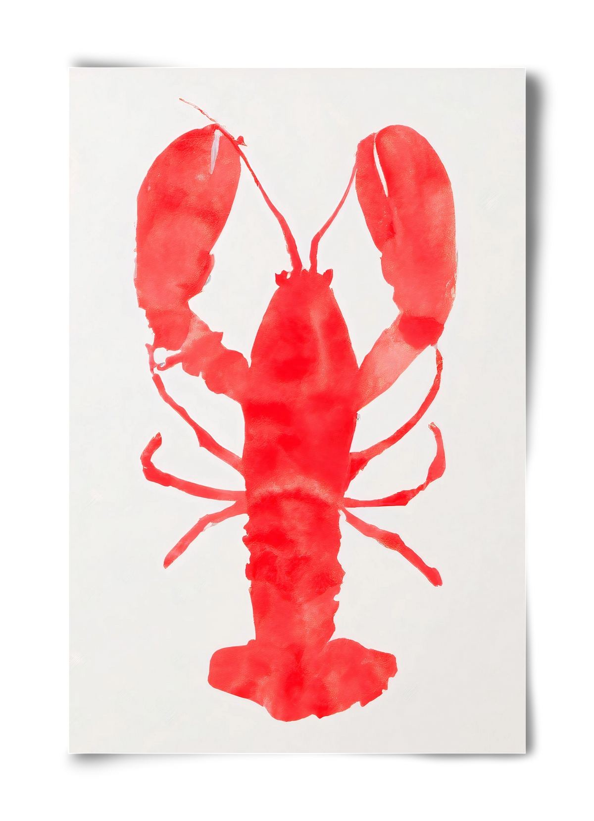 Lobster grace, 40x60 cm, Keret nélkül