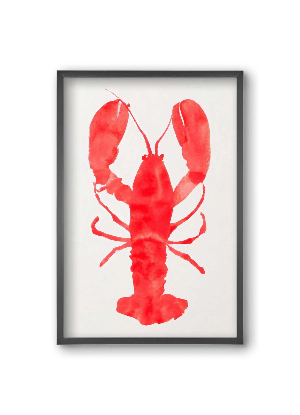 Lobster grace, 20x30 cm (20x30 cm), Fekete keret