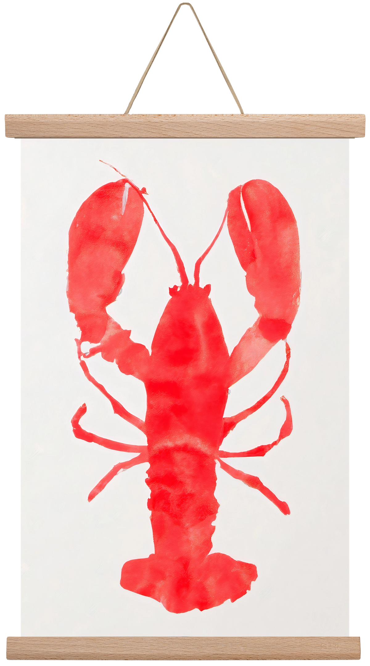 Lobster grace, 30x45 cm (30x45 cm), Tölgy akasztó
