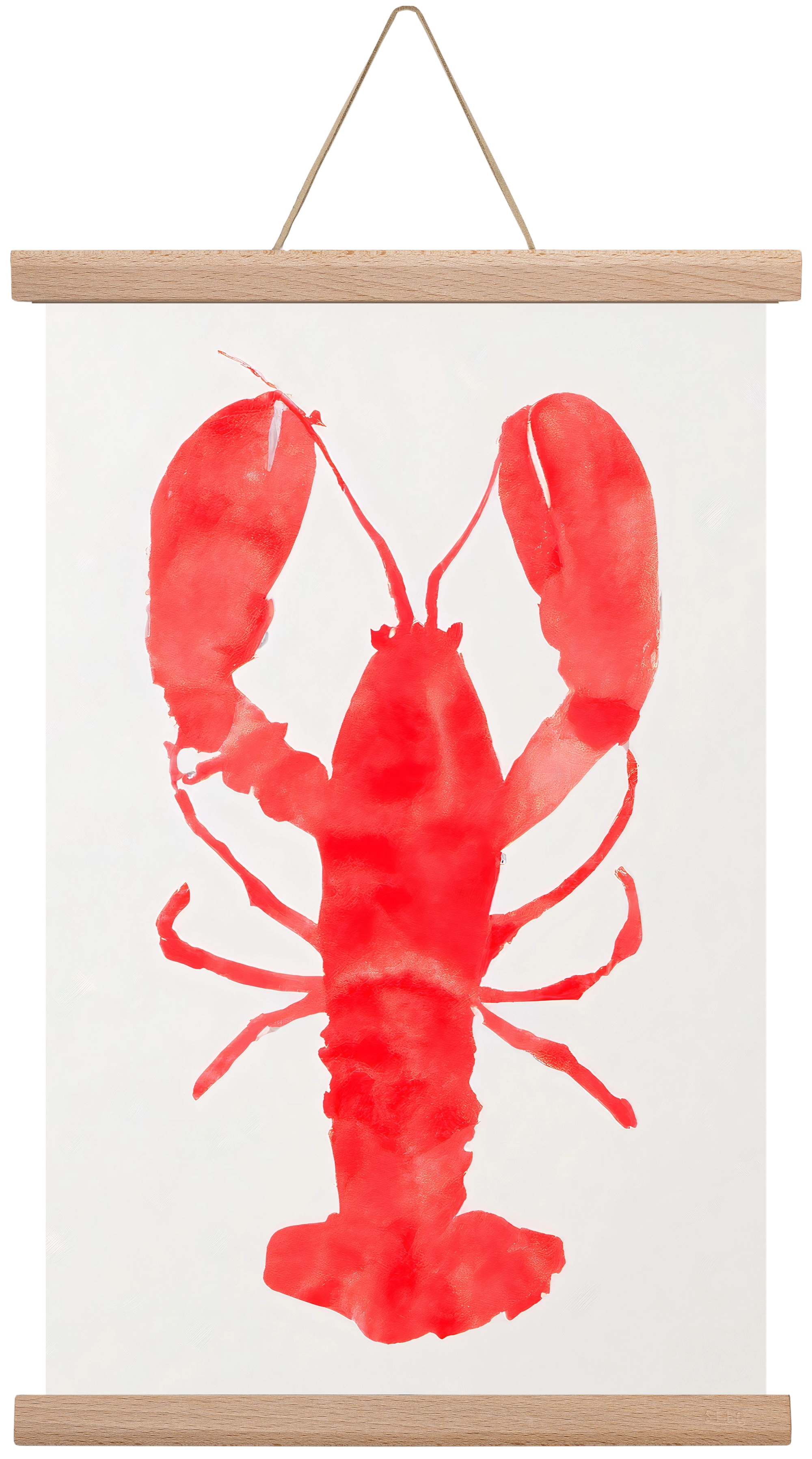 Lobster grace, 30x45 cm (30x45 cm), Tölgy akasztó
