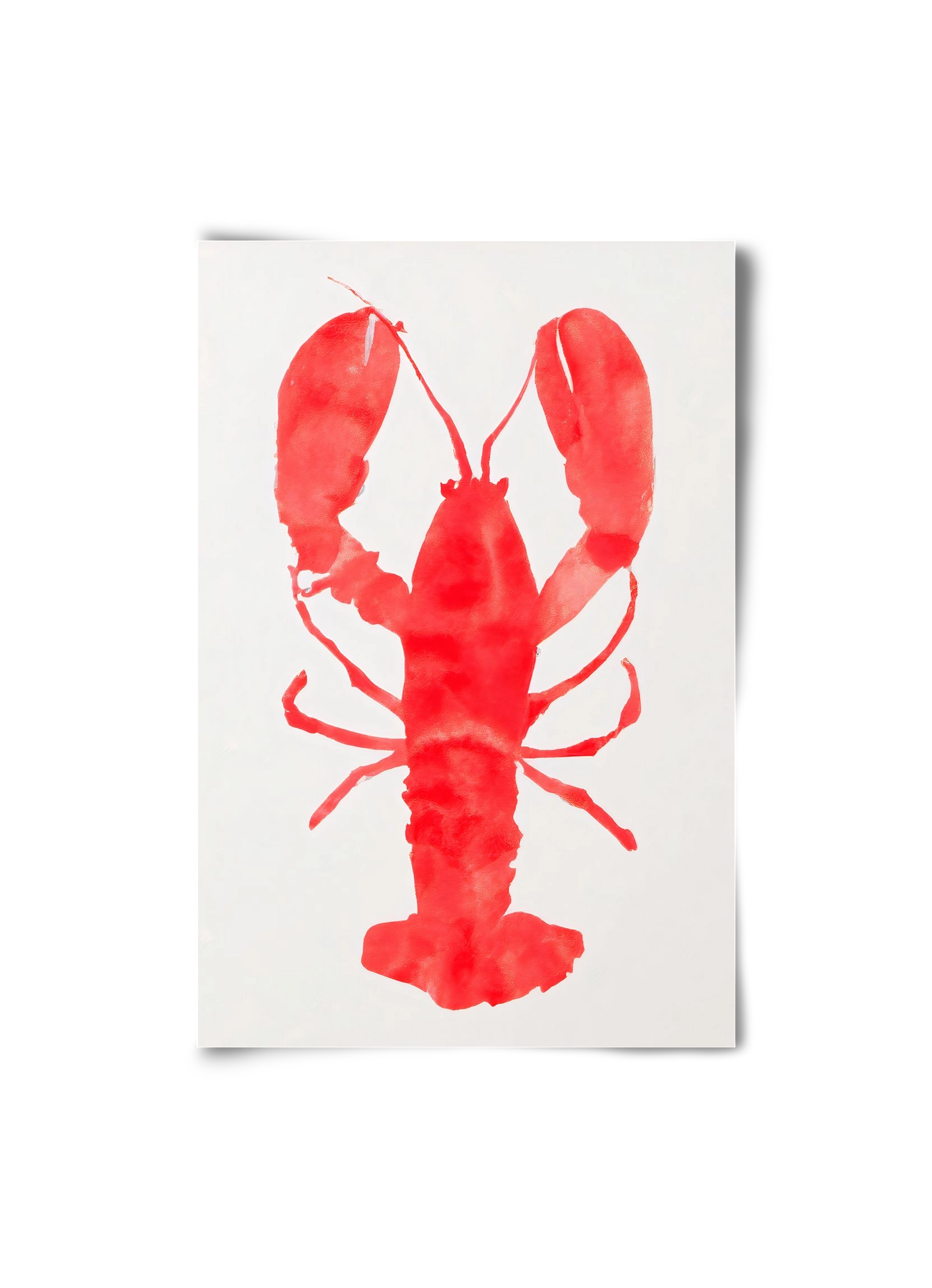 Lobster grace, 20x30 cm, Keret nélkül
