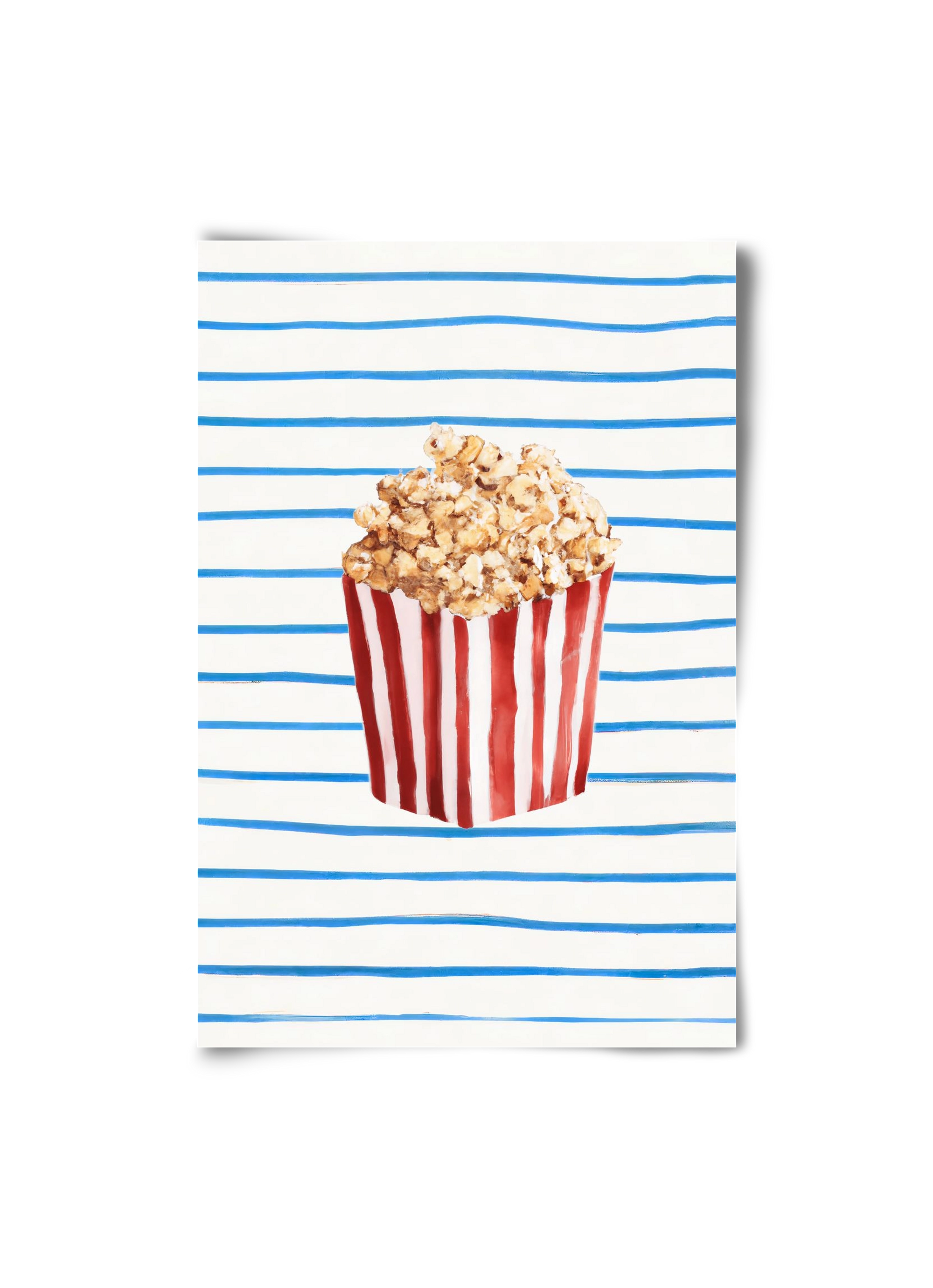 Popcorn time, 20x30 cm, Keret nélkül