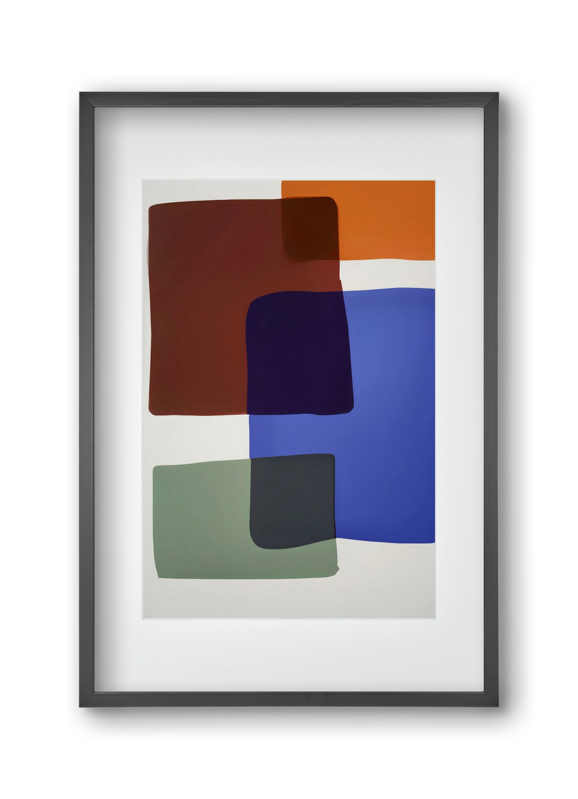 Out of the box, 30x45 cm (20x30 cm), Fekete keret, paszpartuval