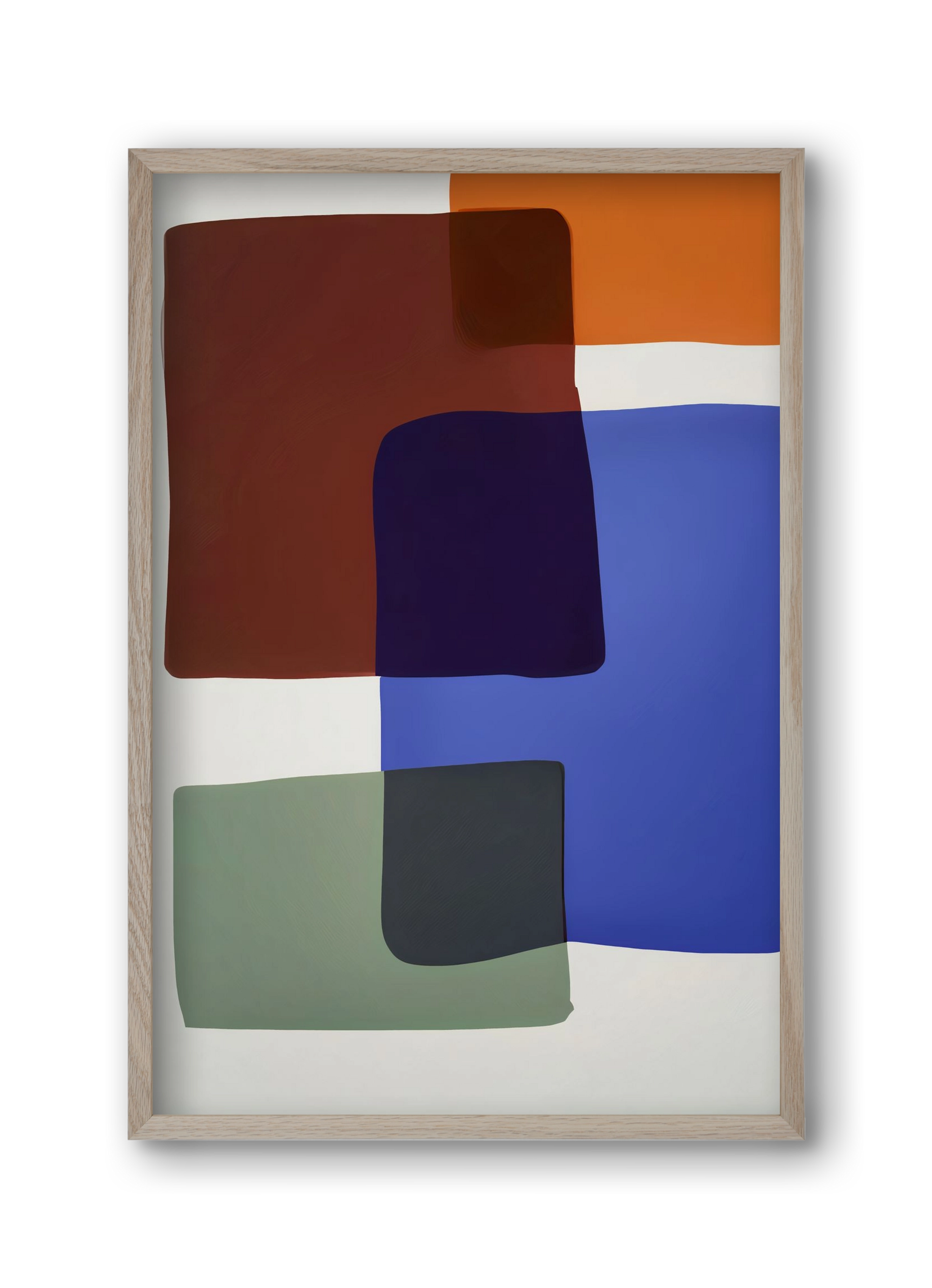 Out of the box, 30x45 cm (30x45 cm), Tölgy keret