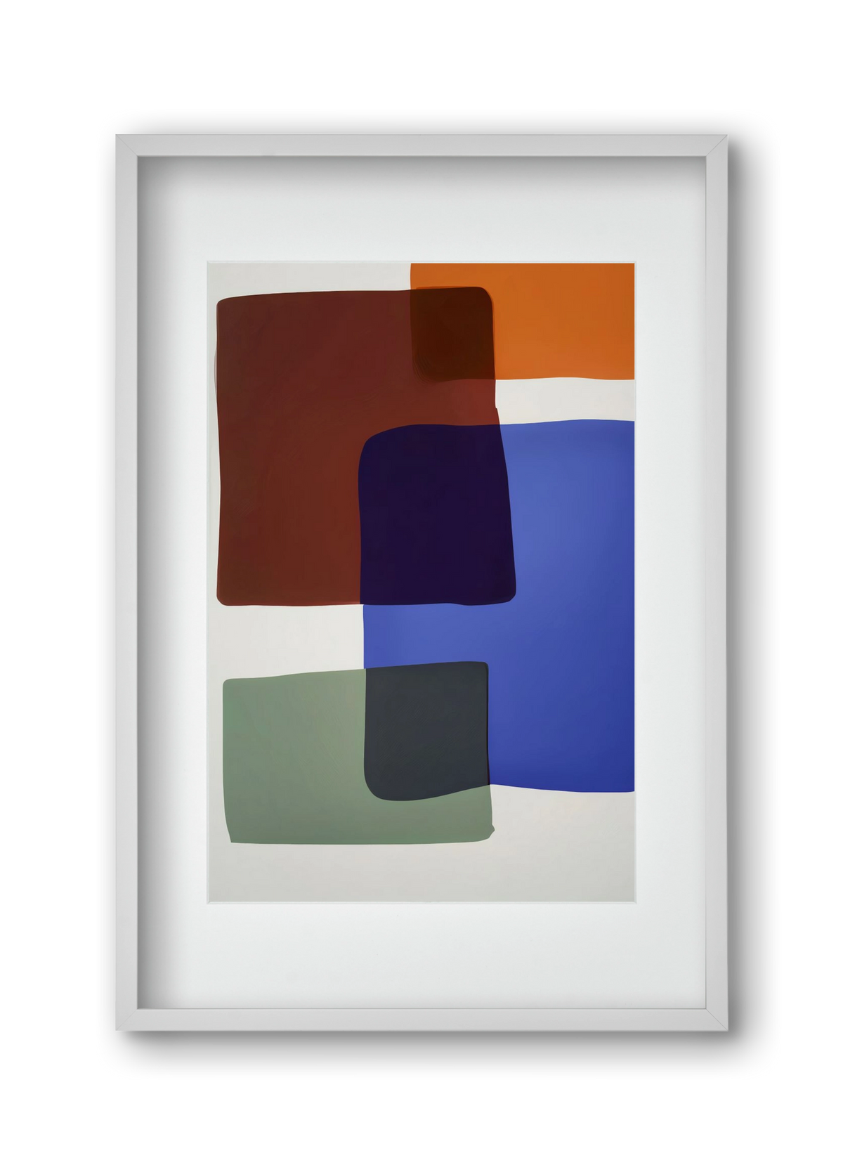 Out of the box, 30x45 cm (20x30 cm), Fehér keret, paszpartuval