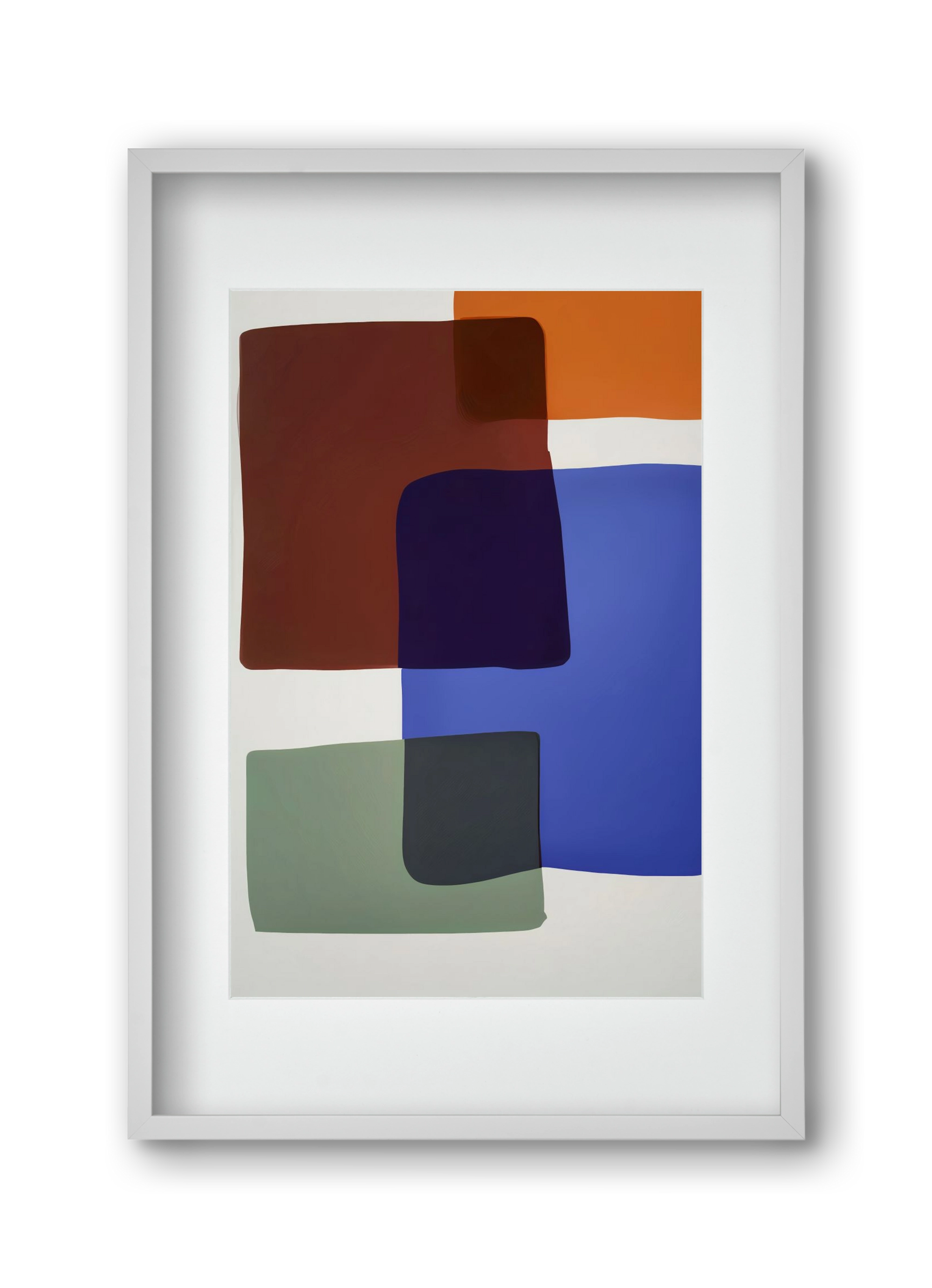 Out of the box, 30x45 cm (20x30 cm), Fehér keret, paszpartuval