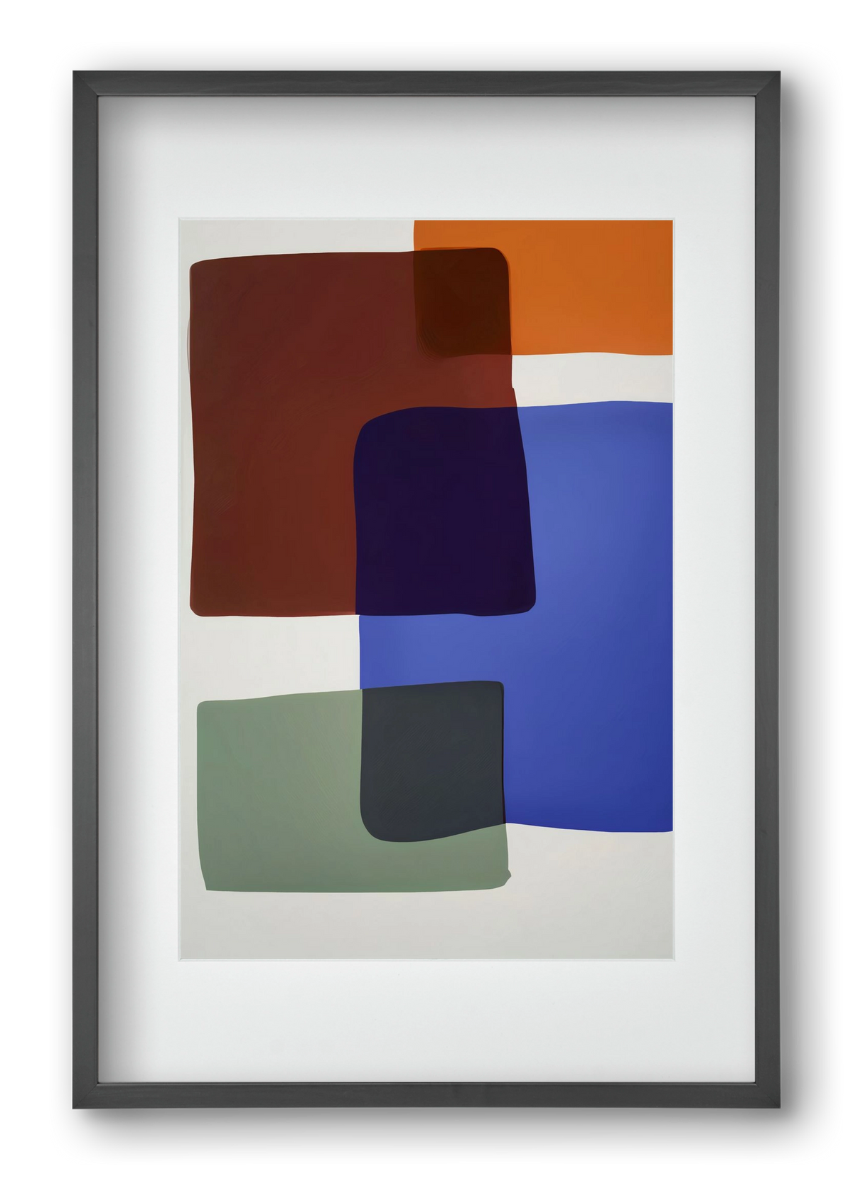 Out of the box, 40x60 cm (30x45 cm), Fekete keret, paszpartuval