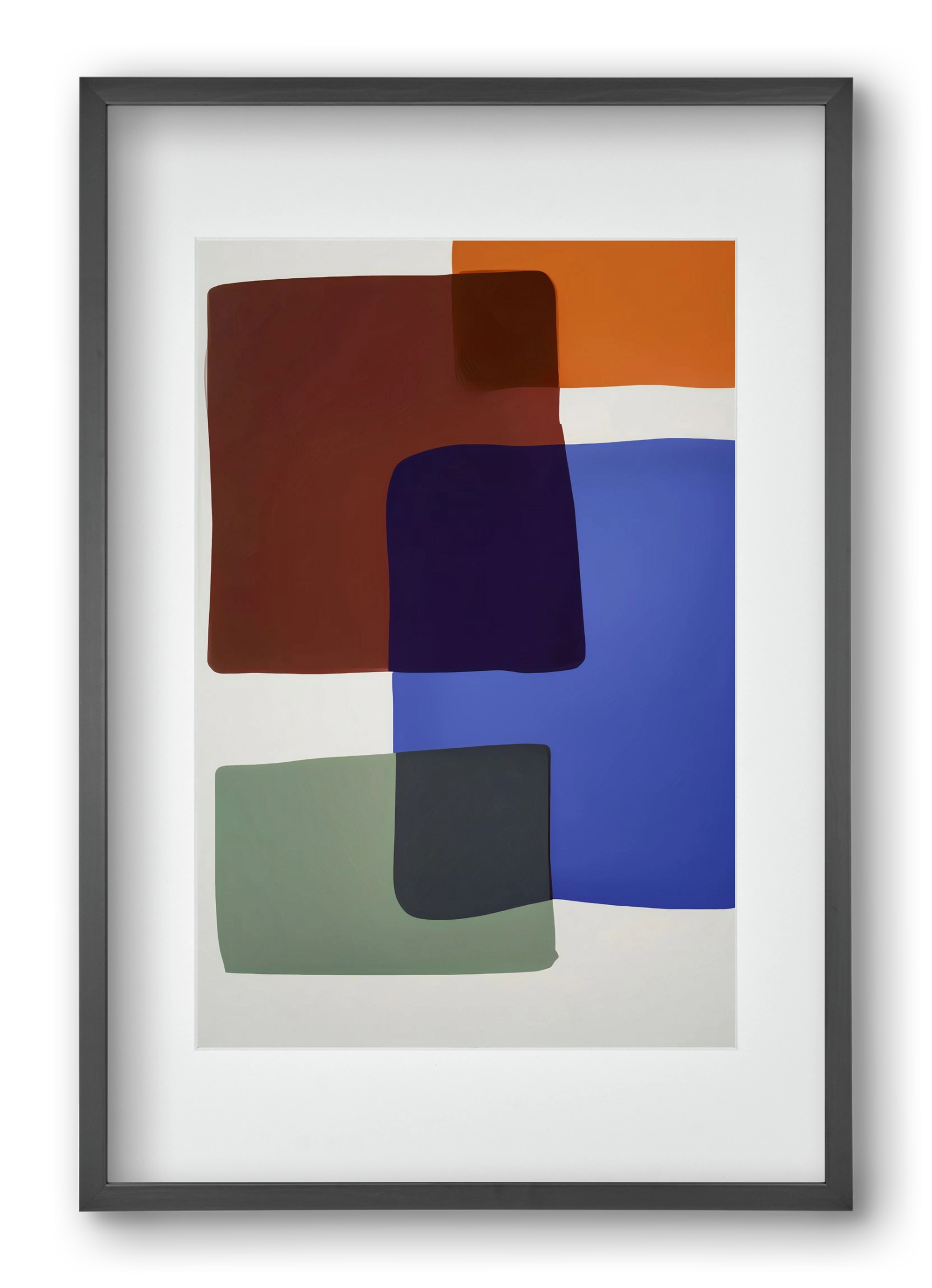 Out of the box, 40x60 cm (30x45 cm), Fekete keret, paszpartuval