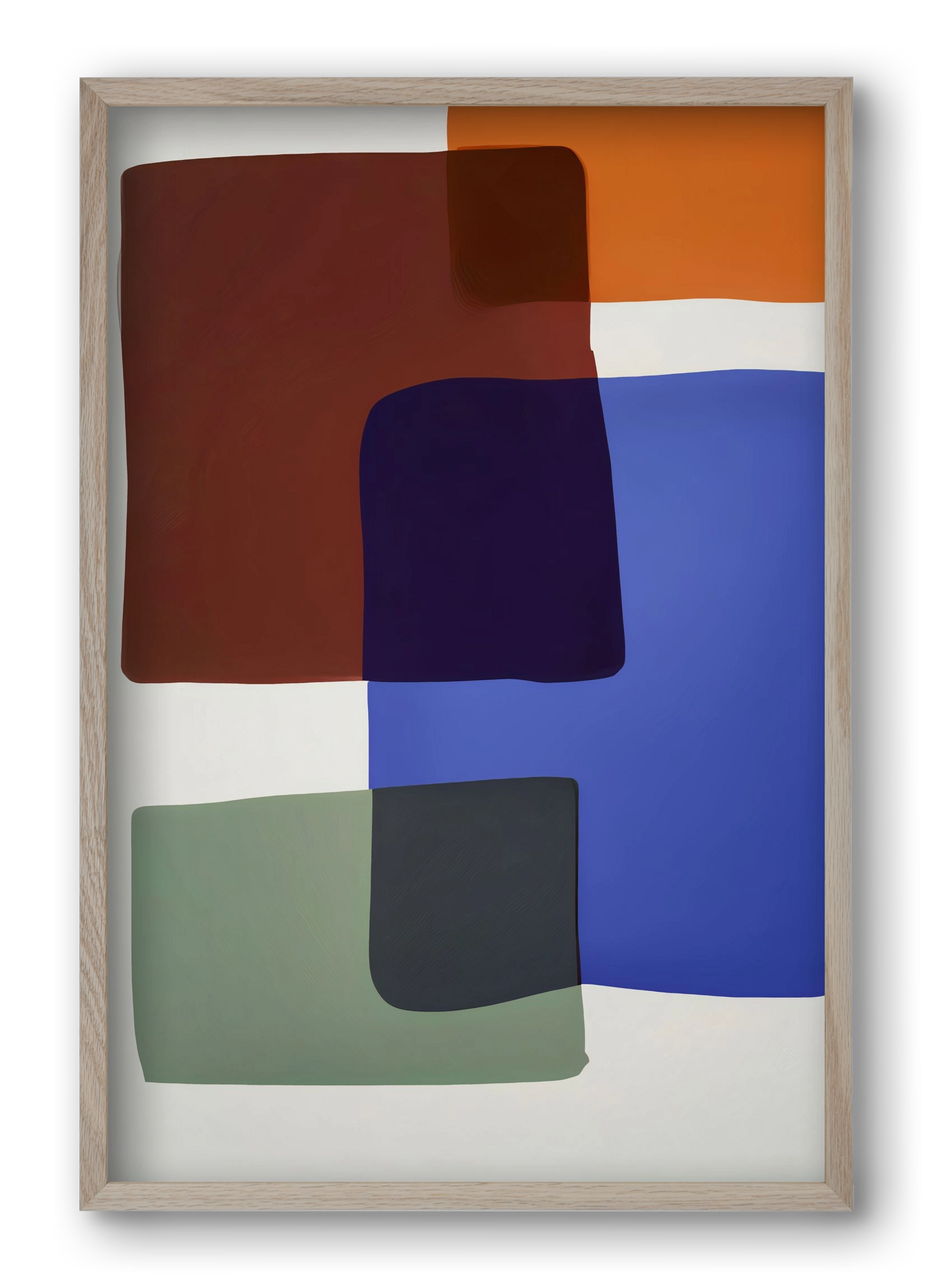 Out of the box, 40x60 cm (40x60 cm), Tölgy keret