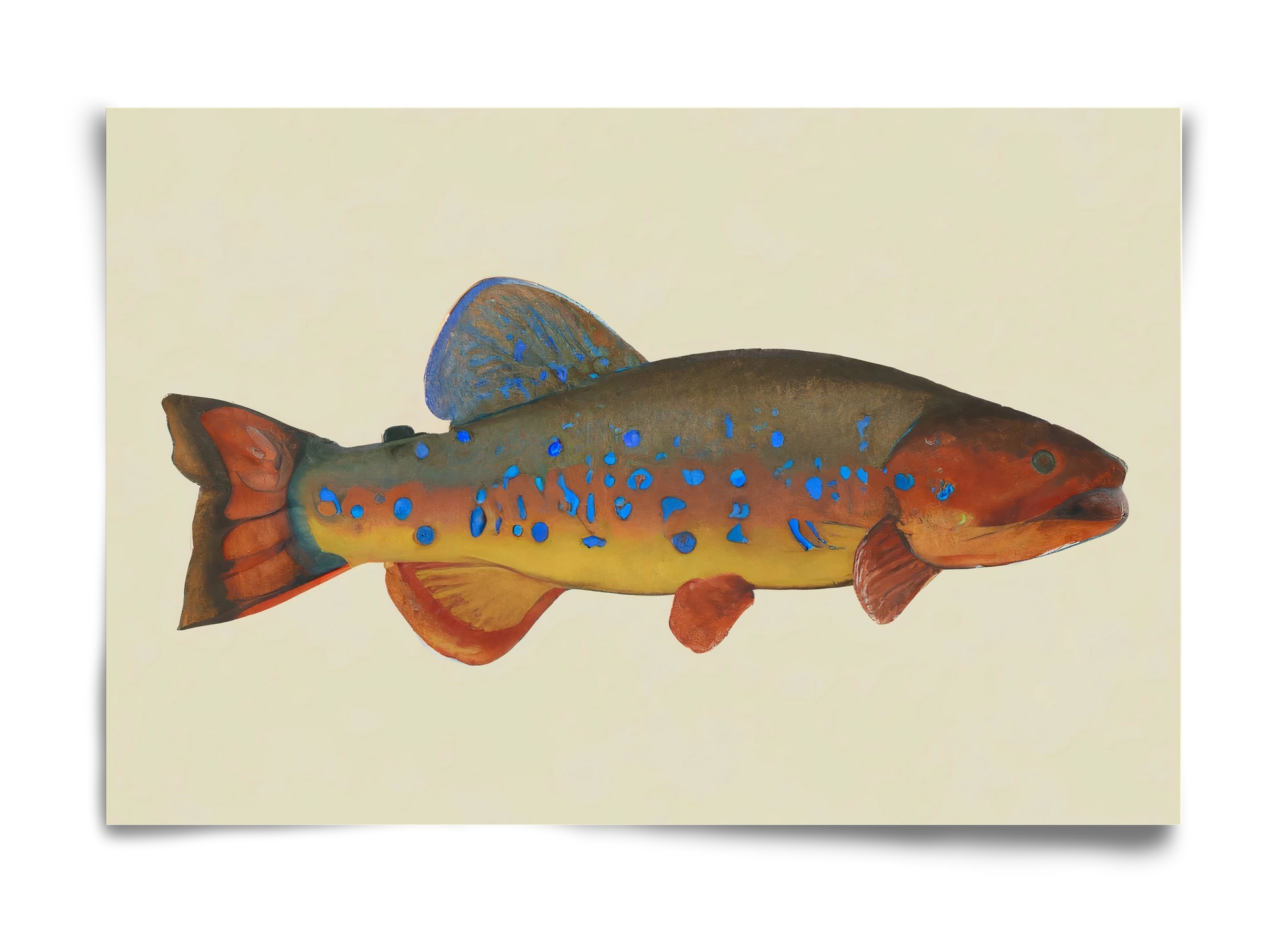 Radiant reef, 60x40 cm, Keret nélkül