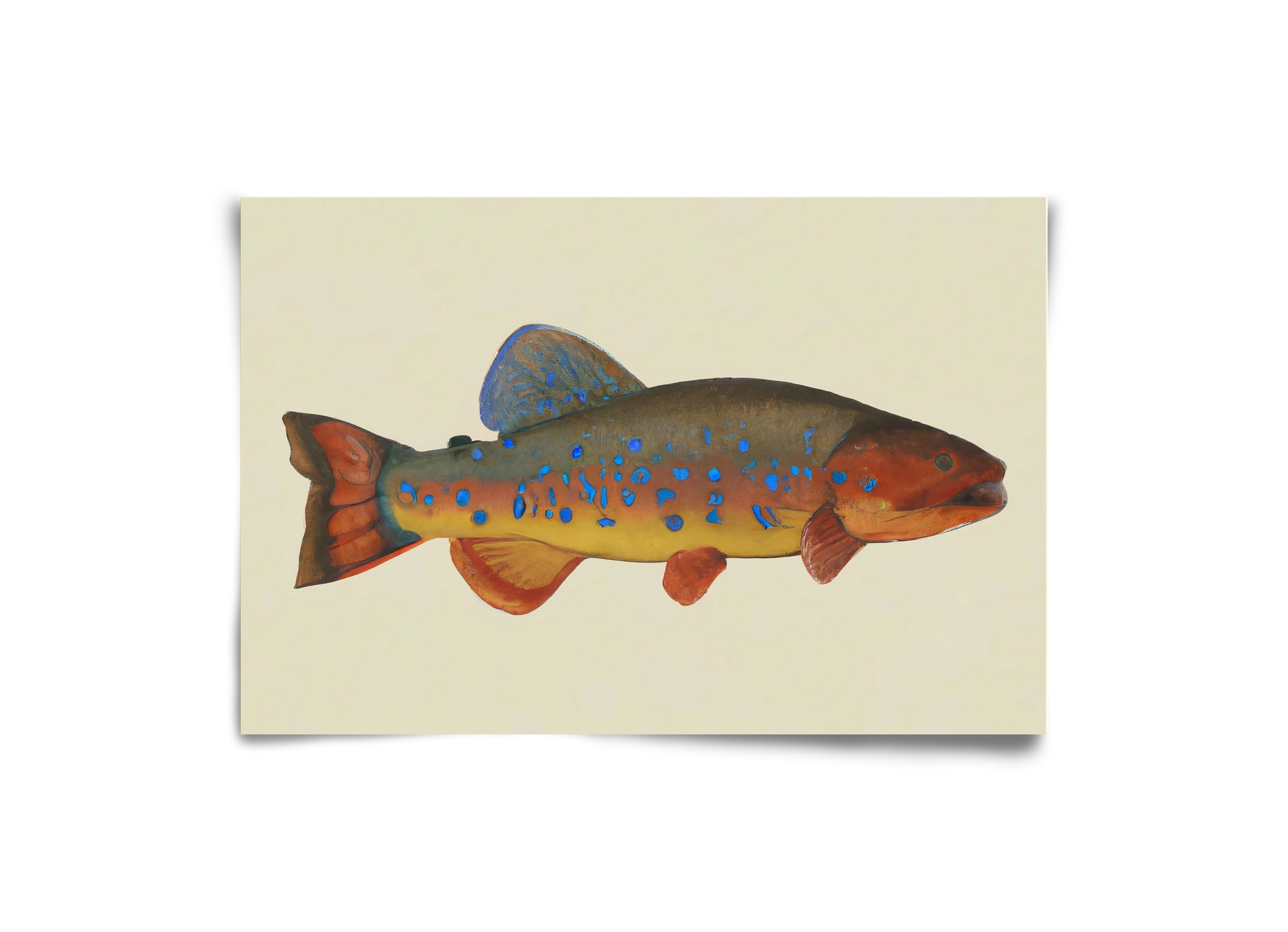 Radiant reef, 30x20 cm, Keret nélkül