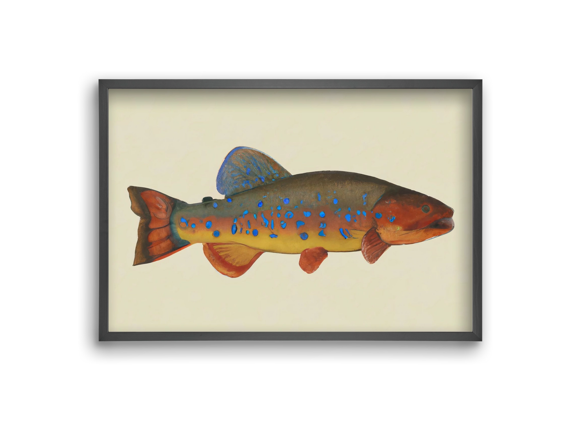 Radiant reef, 30x20 cm (30x20 cm), Fekete keret