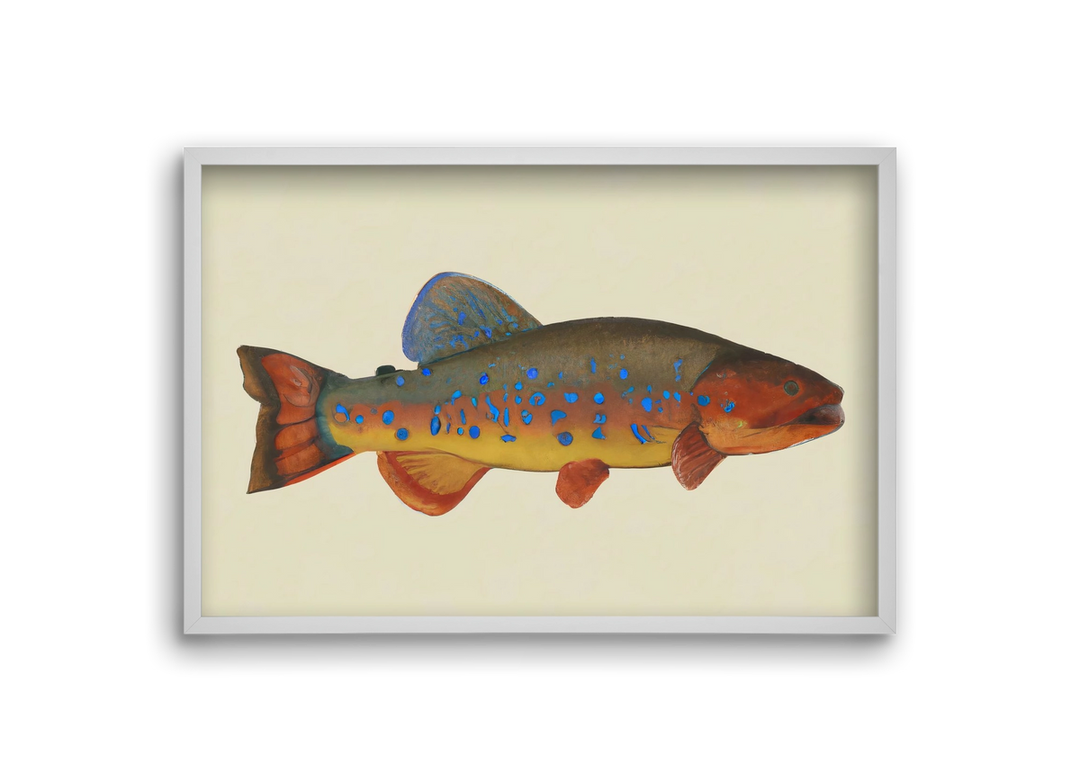 Radiant reef, 30x20 cm (30x20 cm), Fehér keret