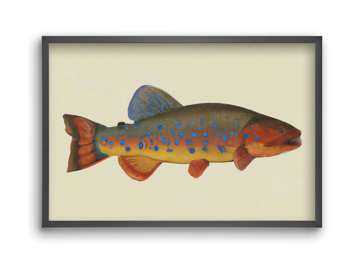 Radiant reef, 45x30 cm (45x30 cm), Fekete keret