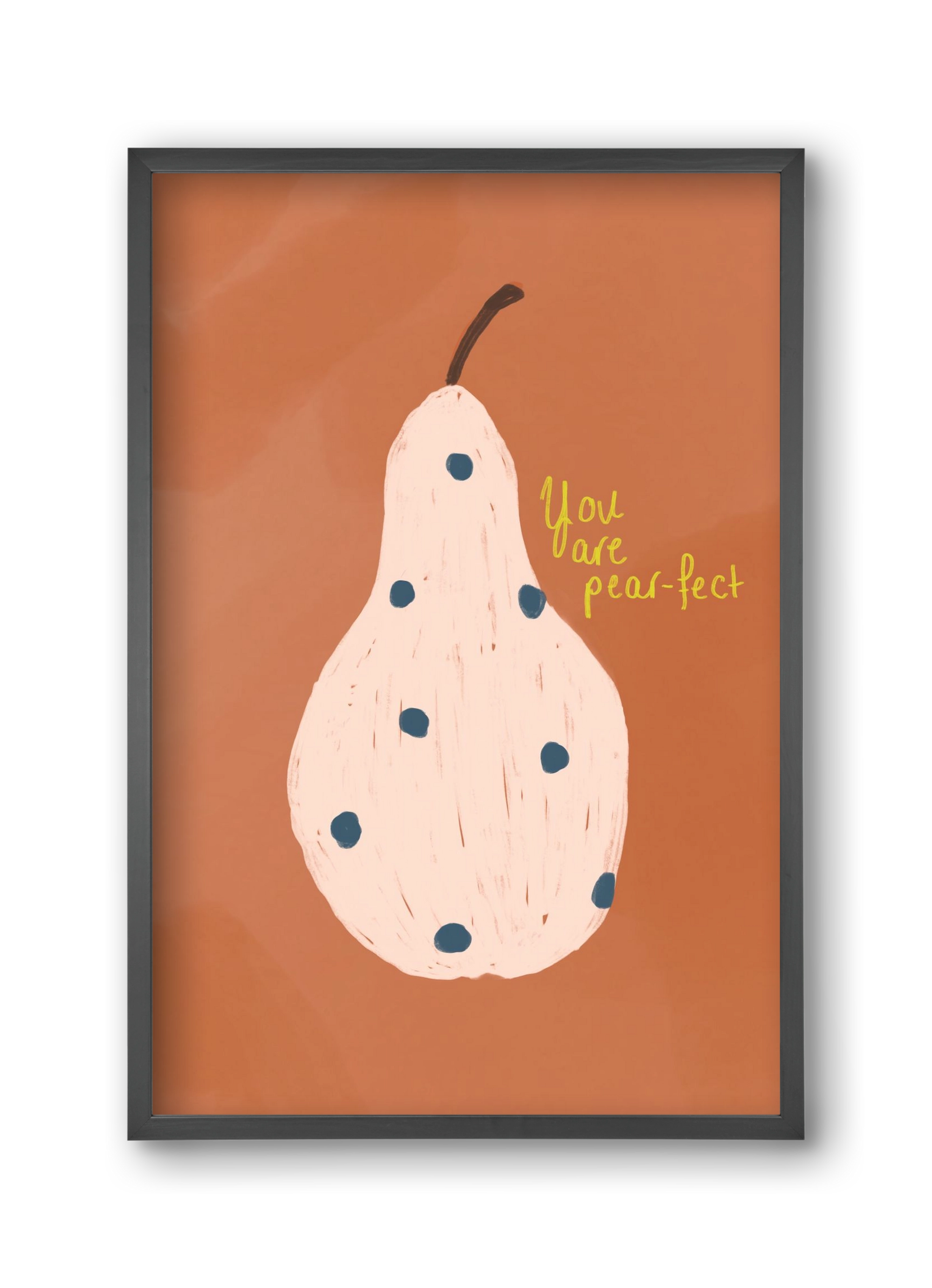 Pearfect, 30x45 cm (30x45 cm), Fekete keret