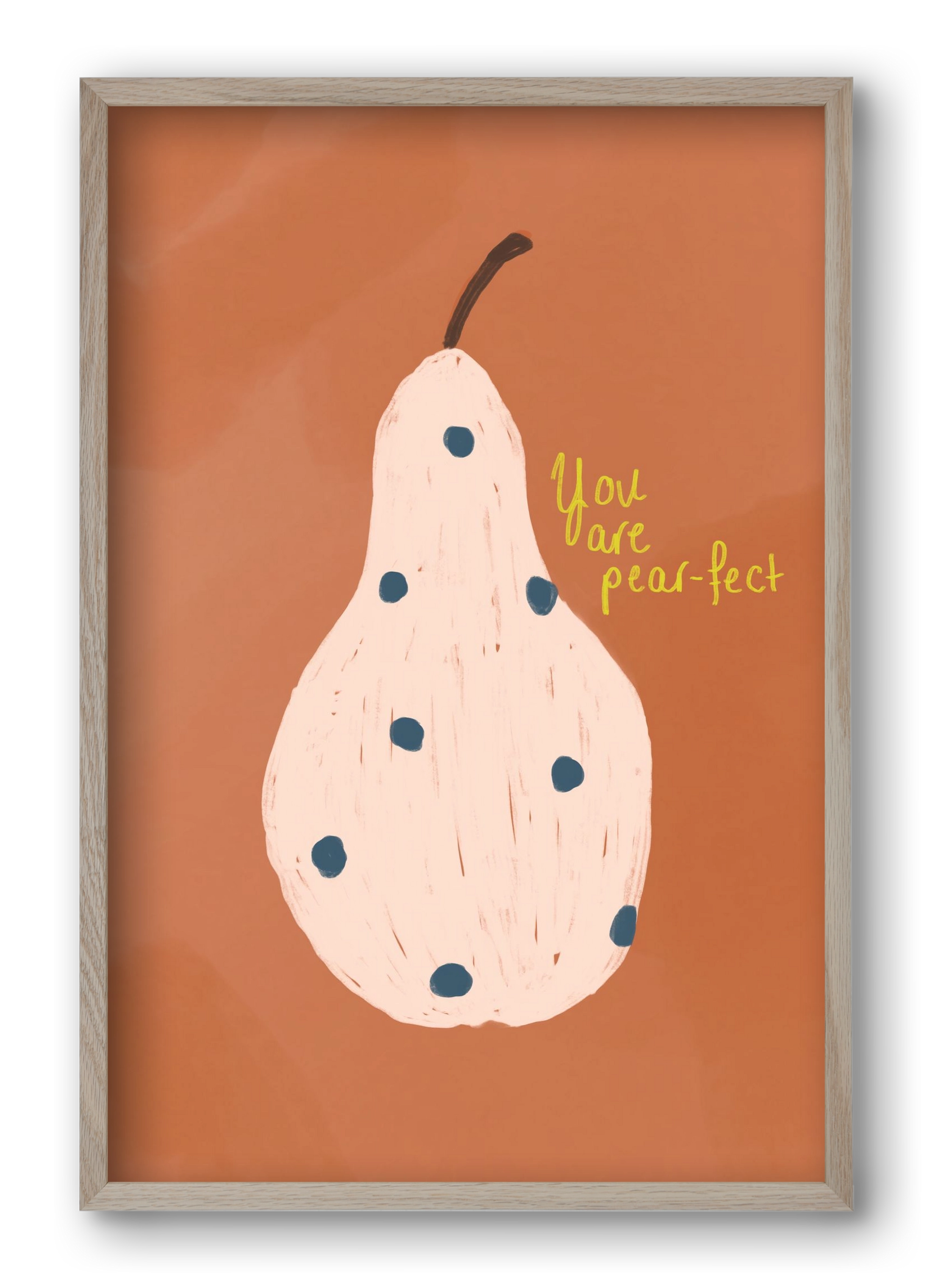 Pearfect, 40x60 cm (40x60 cm), Tölgy keret