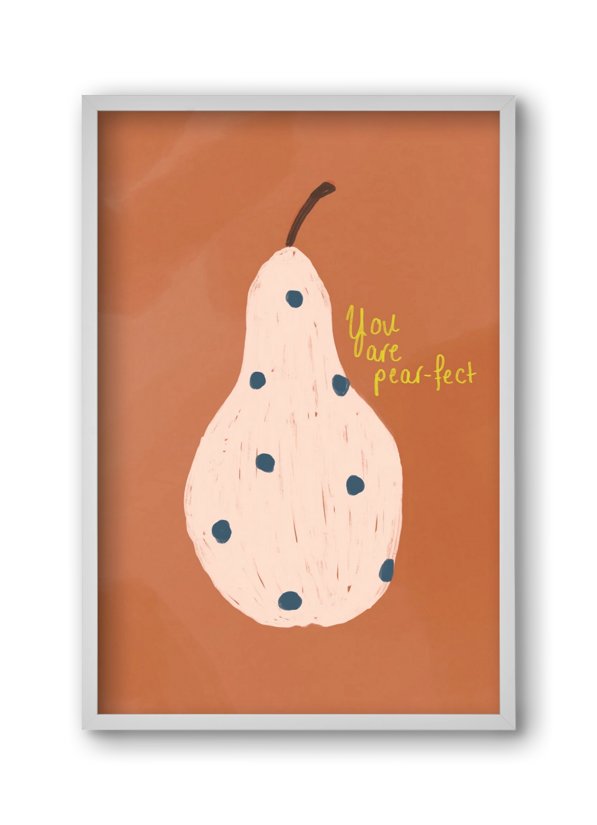 Pearfect, 30x45 cm (30x45 cm), Fehér keret