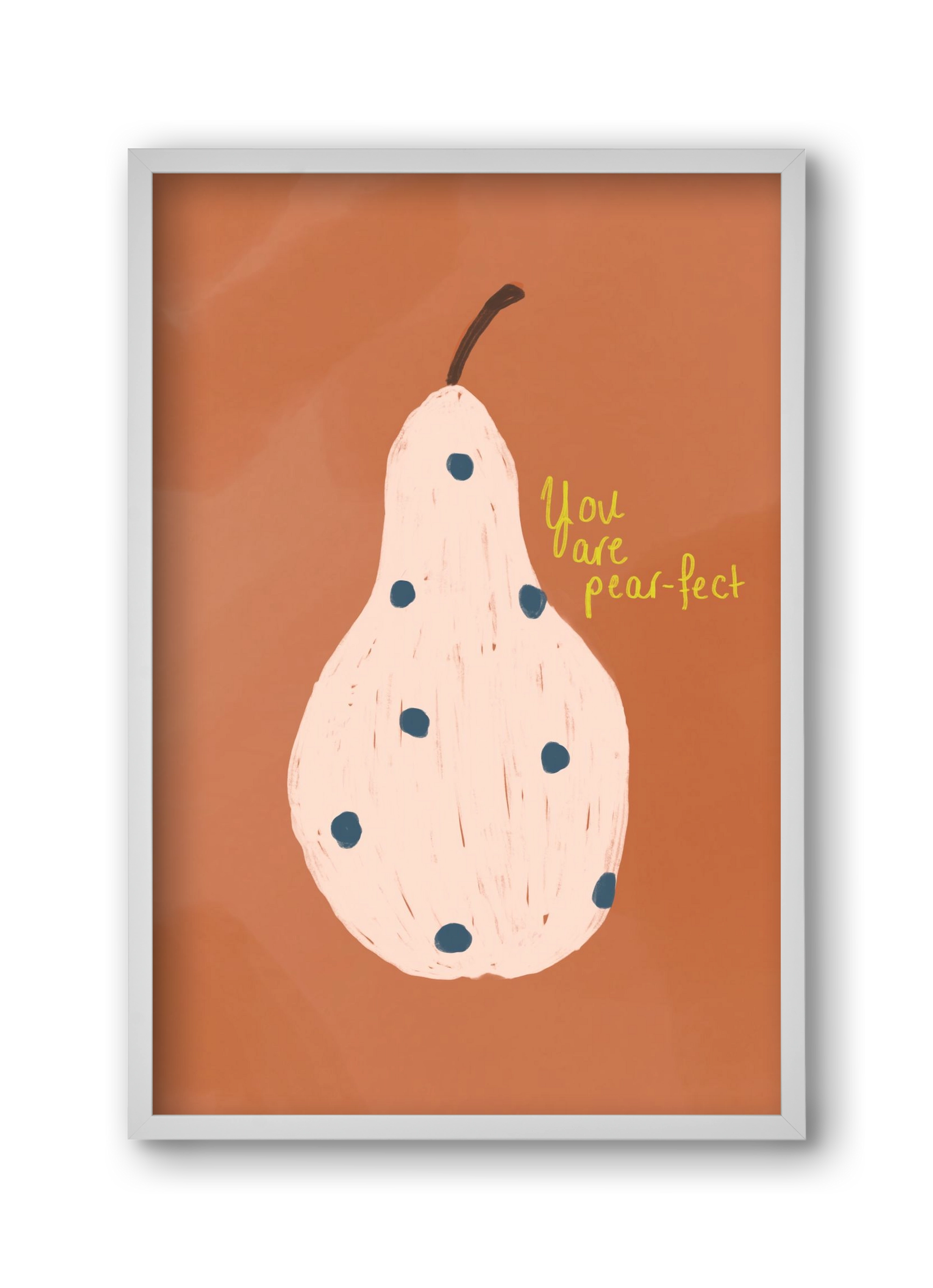 Pearfect, 30x45 cm (30x45 cm), Fehér keret