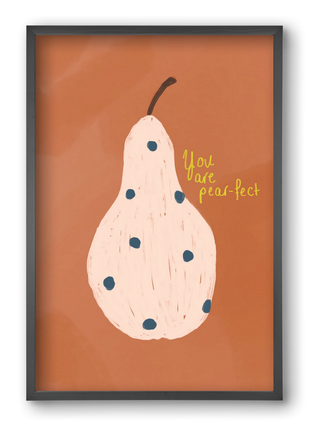 Pearfect, 40x60 cm (40x60 cm), Fekete keret