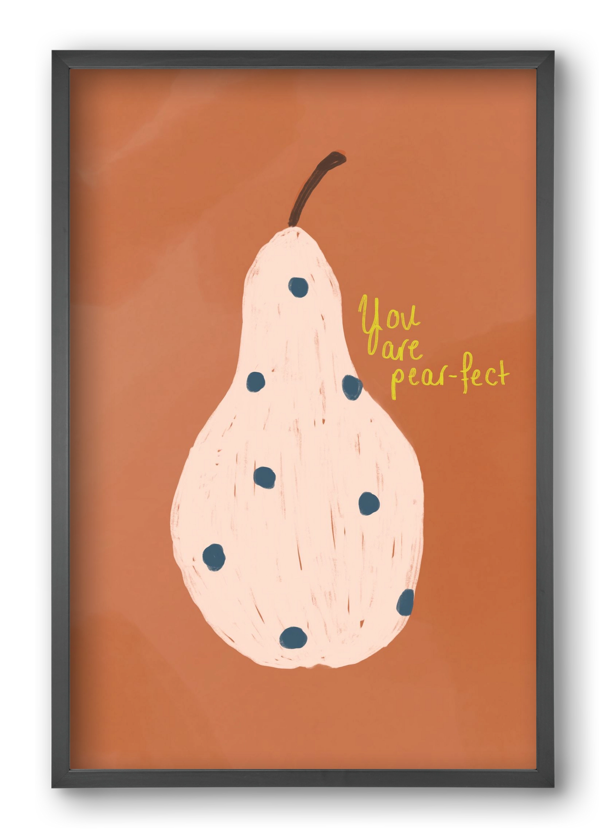 Pearfect, 40x60 cm (40x60 cm), Fekete keret