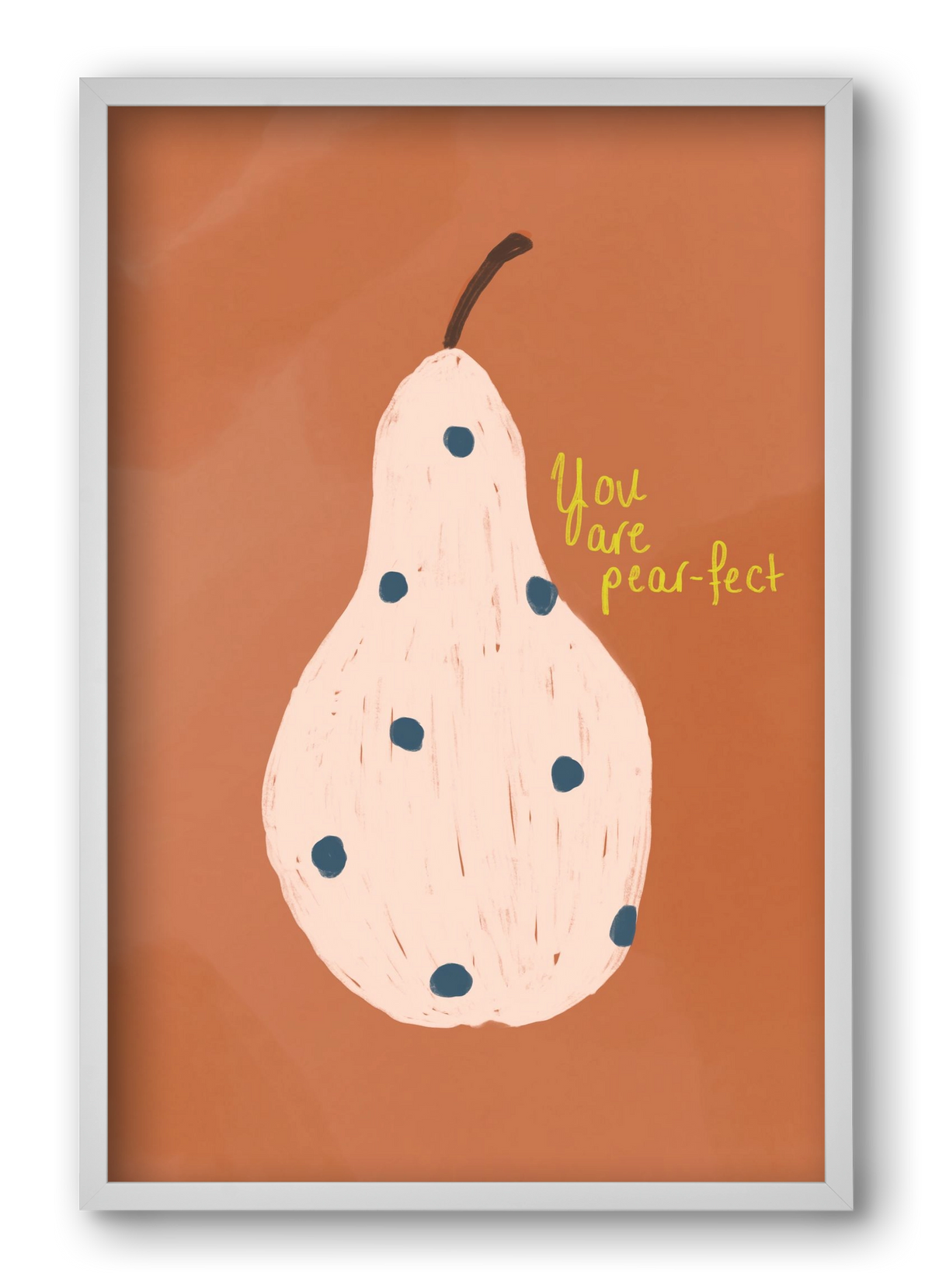 Pearfect, 40x60 cm (40x60 cm), Fehér keret