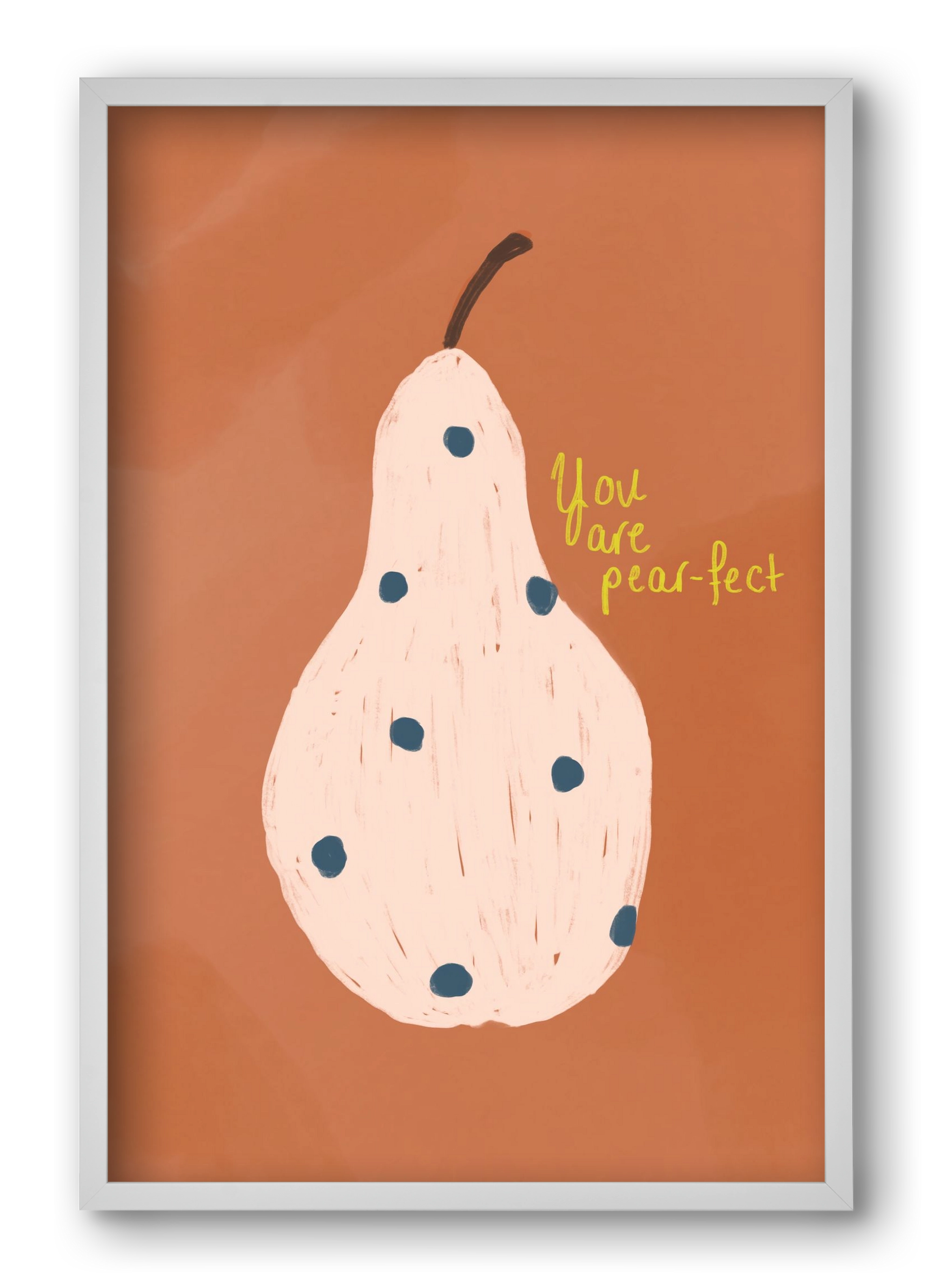 Pearfect, 40x60 cm (40x60 cm), Fehér keret